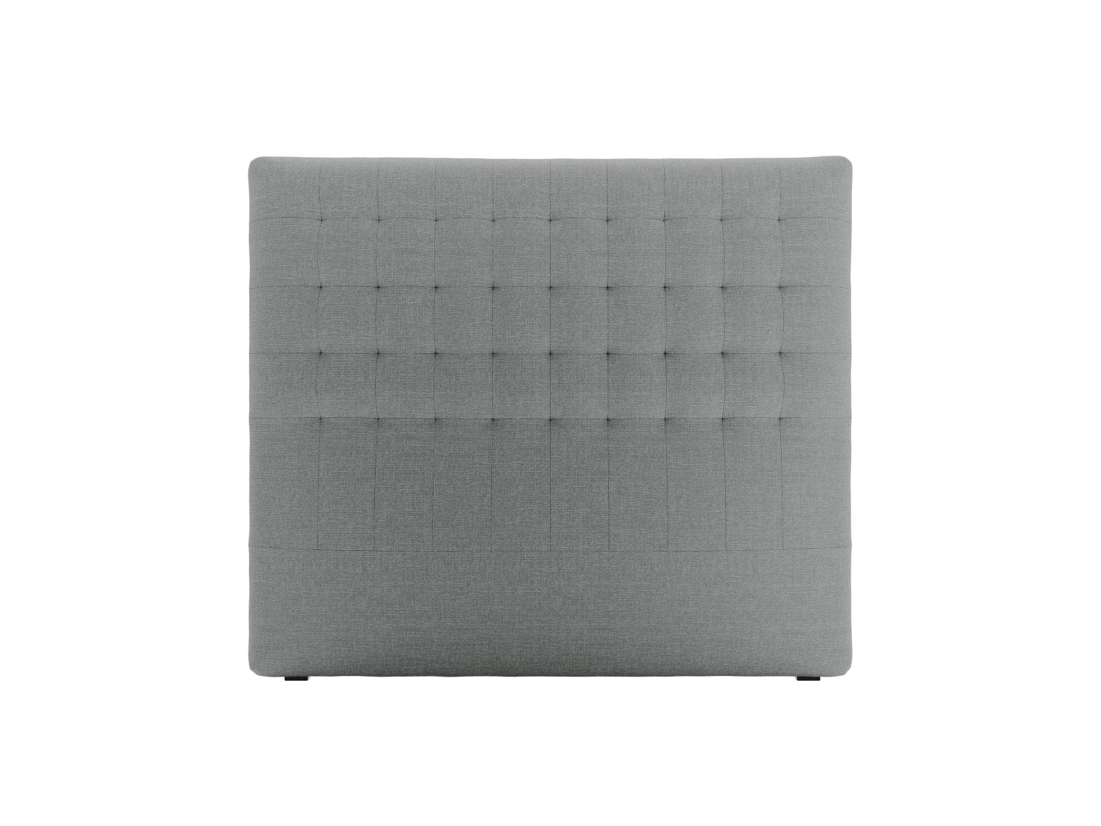 Elegantes Kopfteil Nova 140cm in modernem Grau, ideal für eine stilvolle Schlafzimmeratmosphäre und geschmackvolle Einrichtung.