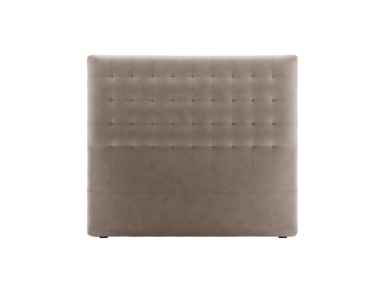 Elegantes Kopfteil Nova in Warm Grey, 140 cm, ideal für zeitgemäße Schlafzimmergestaltung. Hochwertige Verarbeitung von Micadoni.