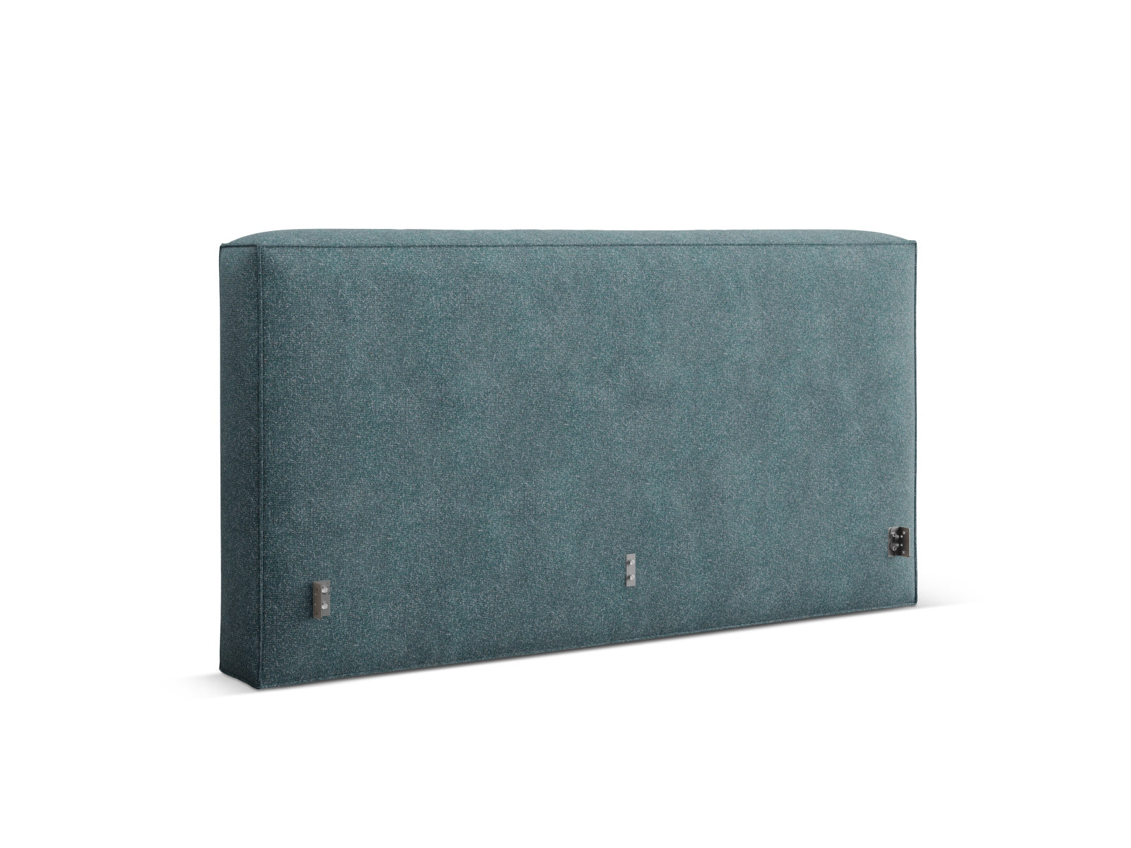 Stilvolles Kopfteil "Olivia" in einem sanften grün-blauen Farbton, perfekt für eine elegante Schlafzimmergestaltung von Micadoni.