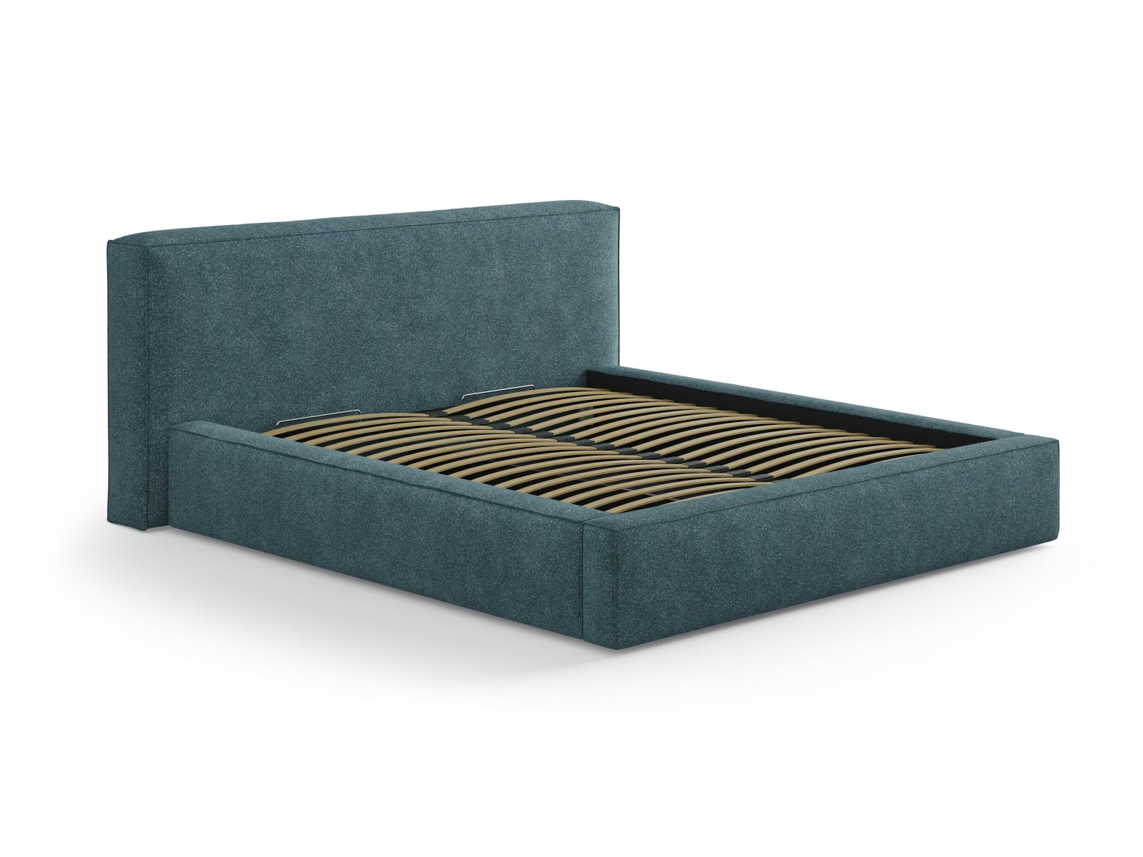 Elegantes Kopfteil "Olivia" in sanftem Olivgrün, ideal für eine stilvolle und moderne Schlafzimmeratmosphäre von Micadoni.