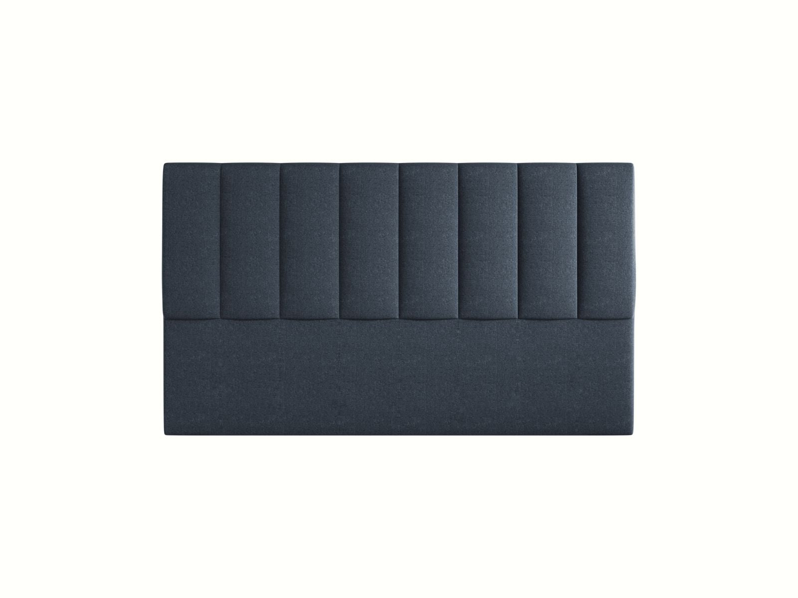 Elegantes Kopfteil Marl in edlem Navy Blue, 160 cm breit, ideal für zeitgemäße Schlafzimmergestaltung. Hochwertige Verarbeitung von Micadoni.