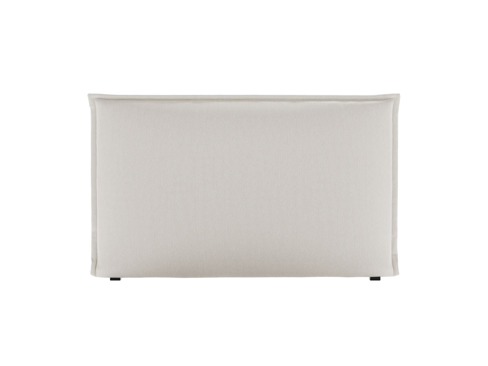 Elegantes Kopfteil Monica in 160 cm Breite, modernes weißes Design, ideal für eine stilvolle und zeitgemäße Schlafzimmeratmosphäre.