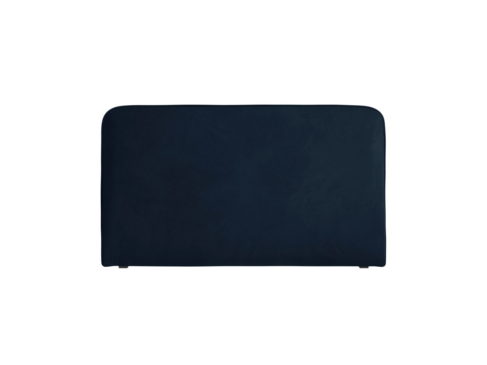 Elegantes Kopfteil Jamie in edlem Blau, 160 cm breit, ideal für zeitgemäße Schlafzimmergestaltung. Hochwertige Verarbeitung von Micadoni.