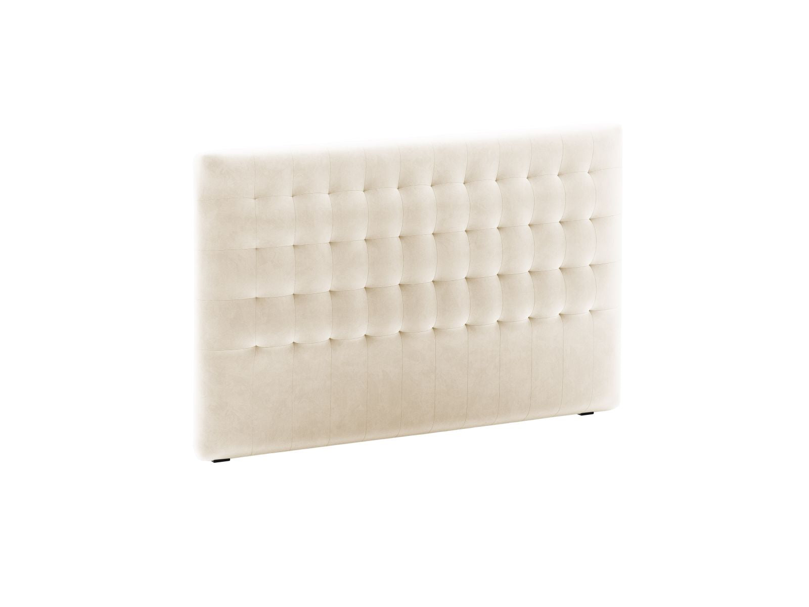 Elegantes Kopfteil Nova in 160 cm Breite, in stilvollem Beige, ideal für moderne Schlafzimmer, erhältlich bei KAQTU Design AG.