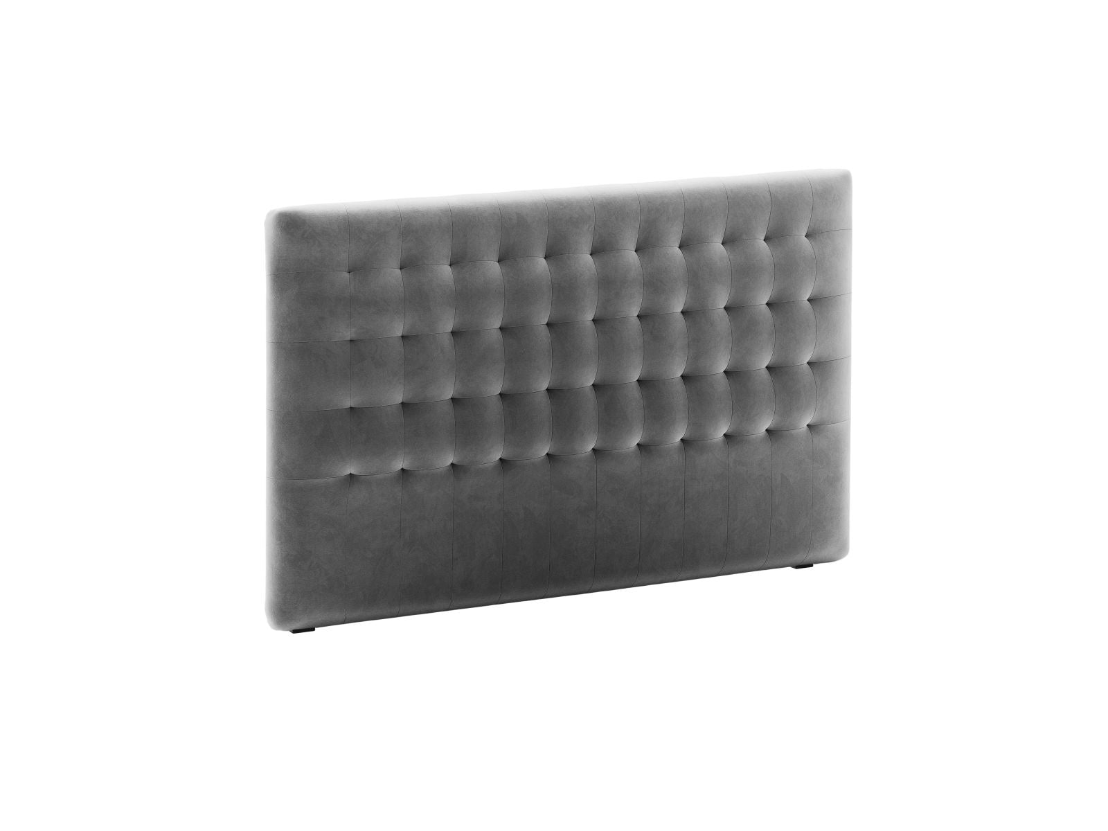Elegantes Kopfteil Nova in Grau, 160 cm breit, ideal für stilvolle Schlafzimmergestaltung. Hochwertige Verarbeitung von Micadoni.