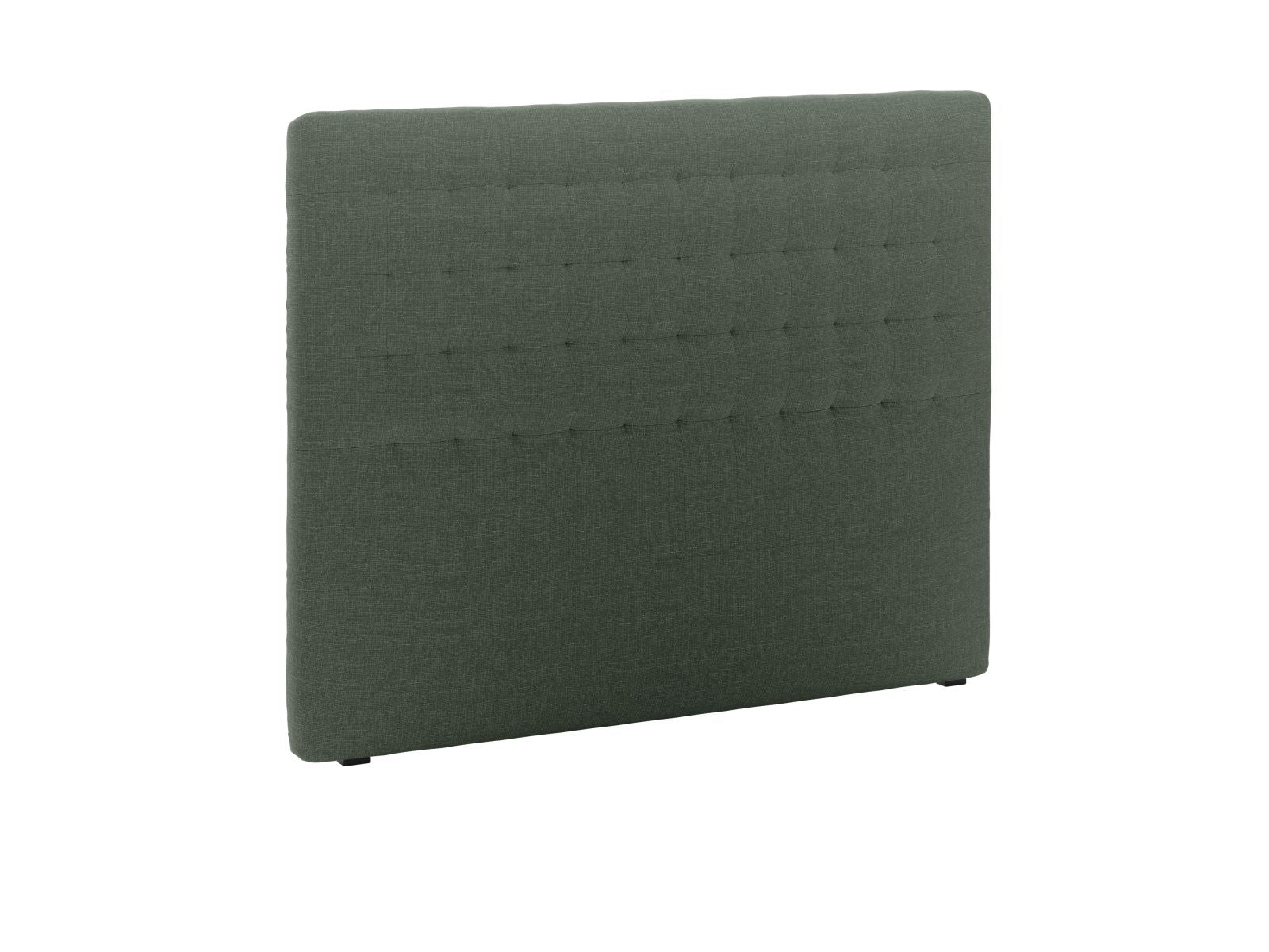 Elegantes Kopfteil Nova in Moss Green-Liberty, 160 cm breit, ideal für stilvolle Schlafzimmergestaltung von Micadoni.