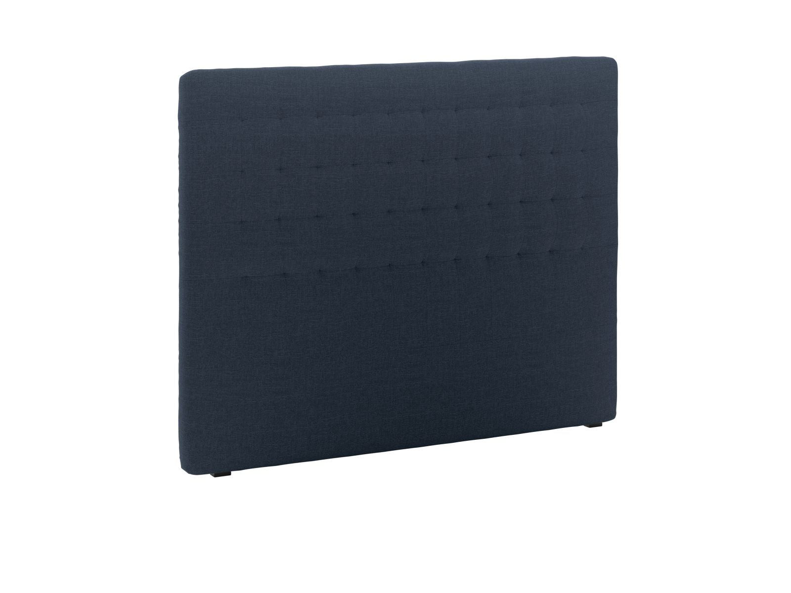 Elegantes Kopfteil Nova in Navy Blue, 160 cm breit, ideal für stilvolle Schlafzimmergestaltung. Hochwertige Verarbeitung von Micadoni.