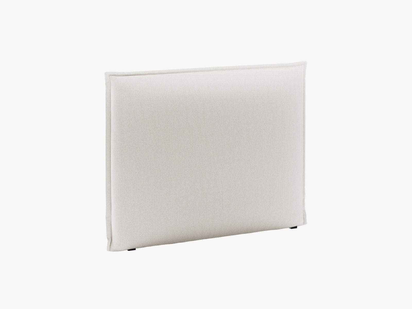 Elegantes Kopfteil Monica in 160 cm Breite, stilvolles Design in Weiß, ideal für moderne Schlafzimmer, erhältlich bei KAQTU Design AG.