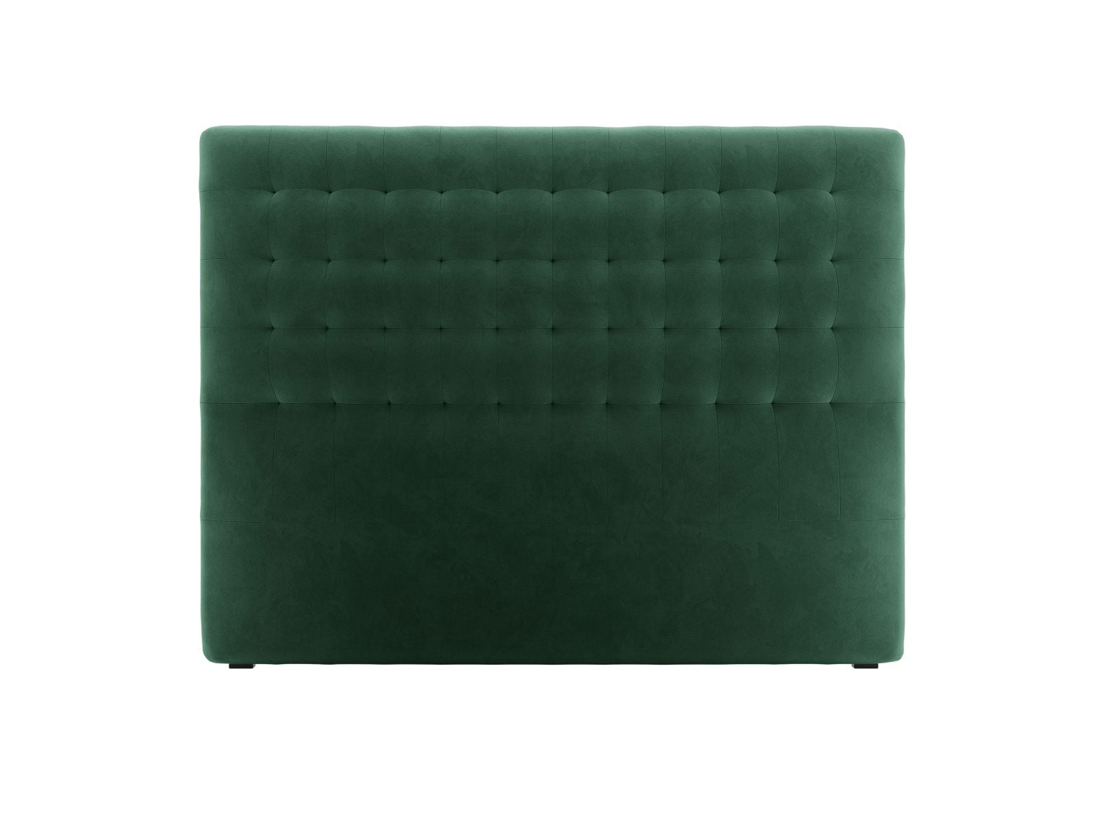 Elegantes Kopfteil Nova in 160 cm Breite, in einem ansprechenden Green-Paris, ideal für stilvolle Schlafzimmergestaltung von Micadoni.