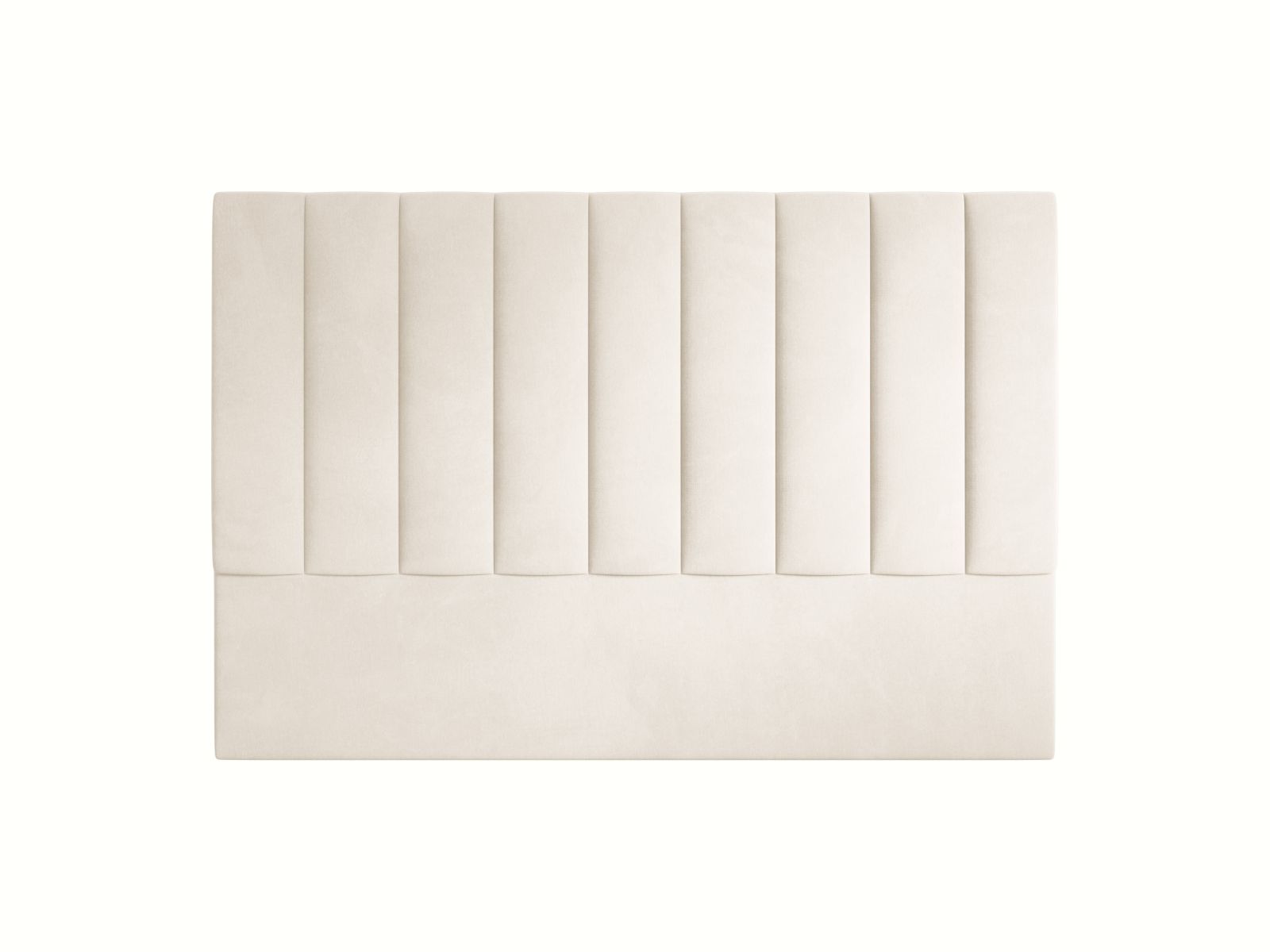 Kopfteil Marl 180cm in Ivory-Magic Velvet präsentiert im Onlineshop von KAQTU Design AG. Kopfteile ist von Micadoni