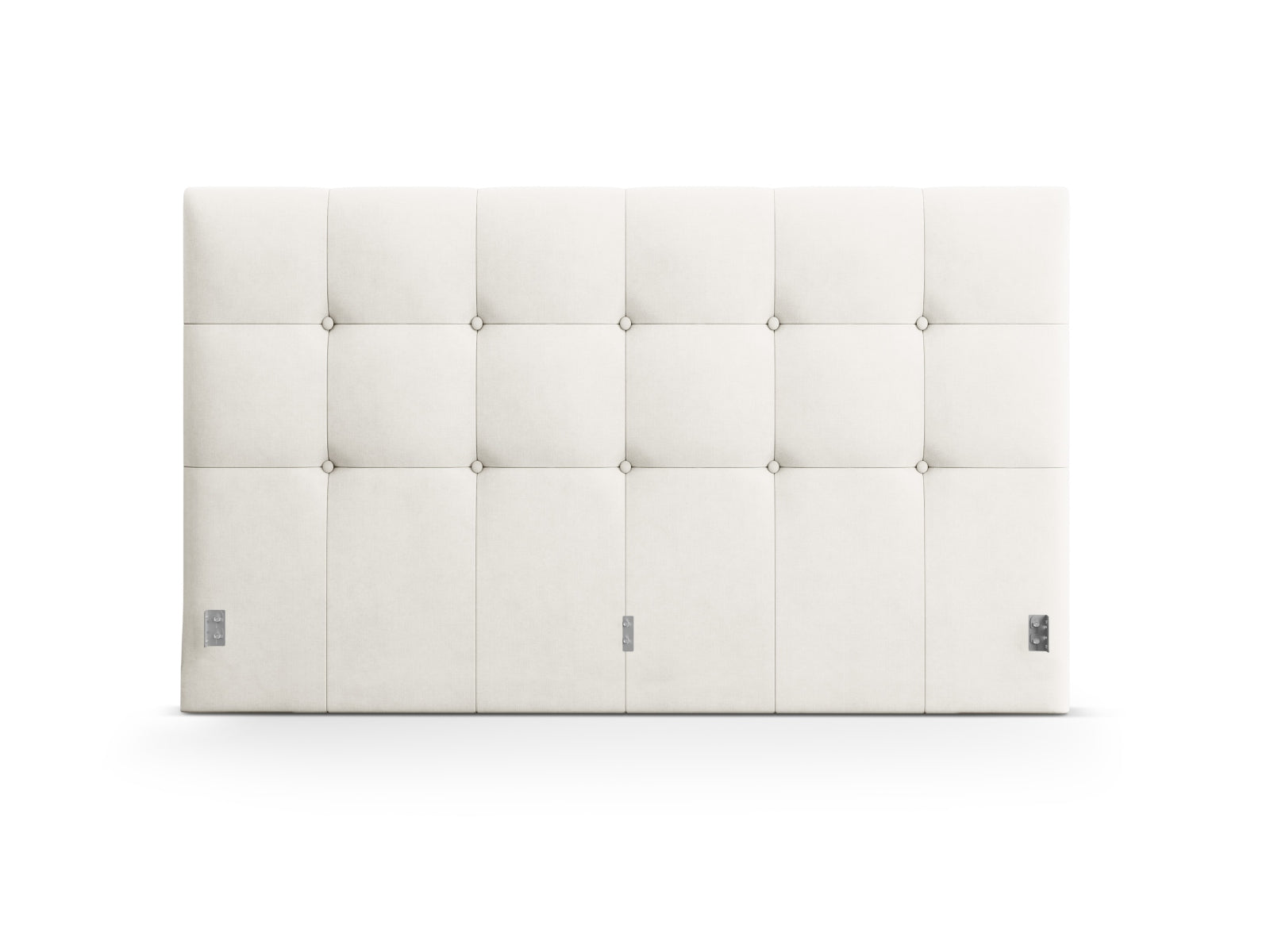 Stilvolles Kopfteil Phaedra in sanftem Beige, perfekt für moderne Schlafzimmer und harmonische Einrichtungselemente.