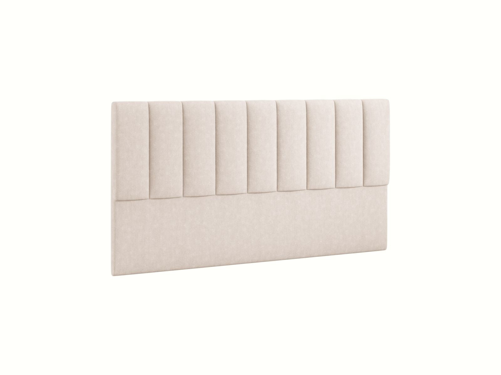 Elegantes Kopfteil Marl in sanftem Beige, 180 cm breit, ideal für stilvolle Schlafzimmergestaltung. Hochwertige Verarbeitung von Micadoni.