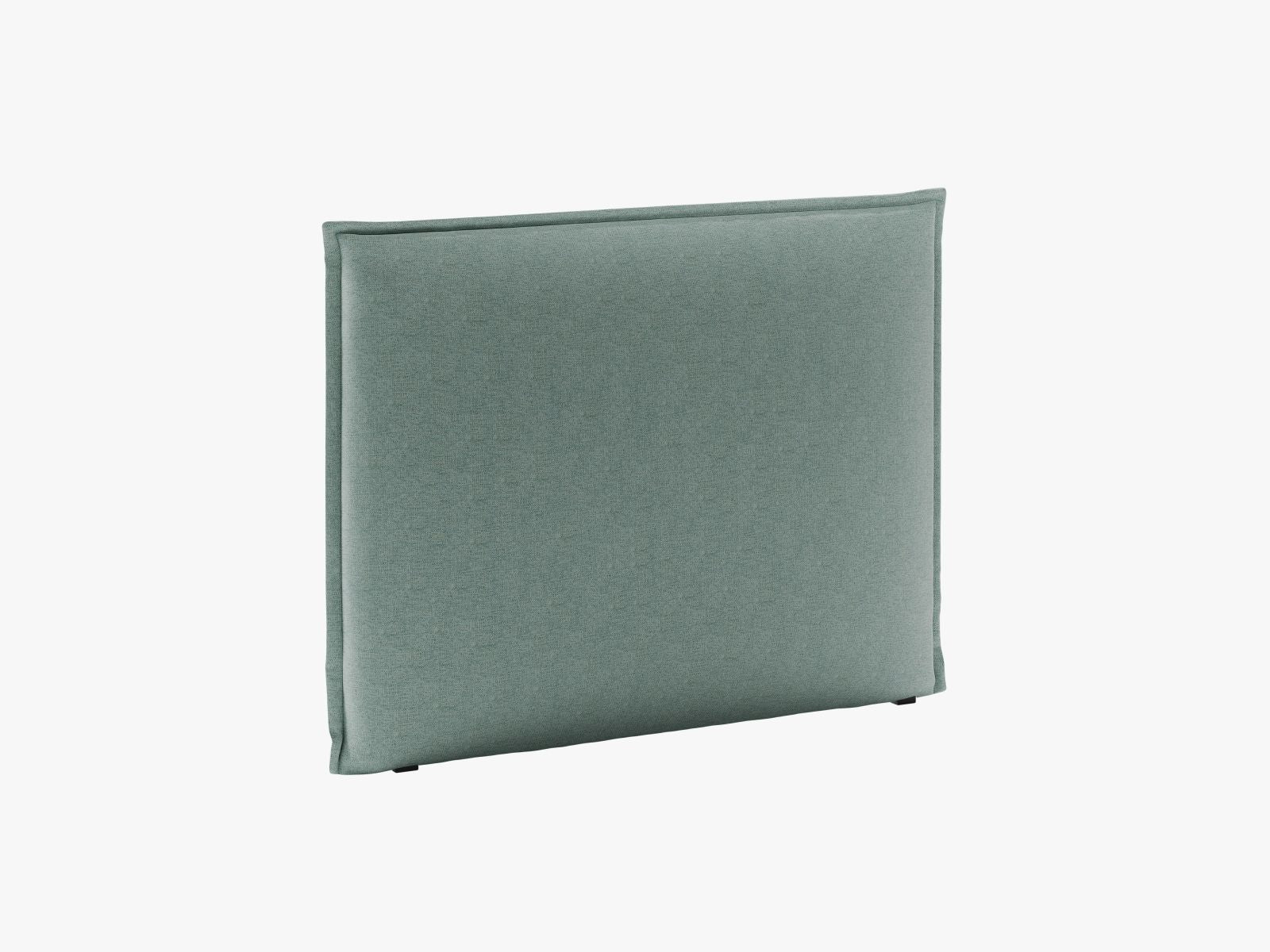 Stilvolles Kopfteil Monica in zartem Mintgrün, perfekt für moderne Schlafzimmer. Hochwertige Materialien und elegantes Design von Micadoni.