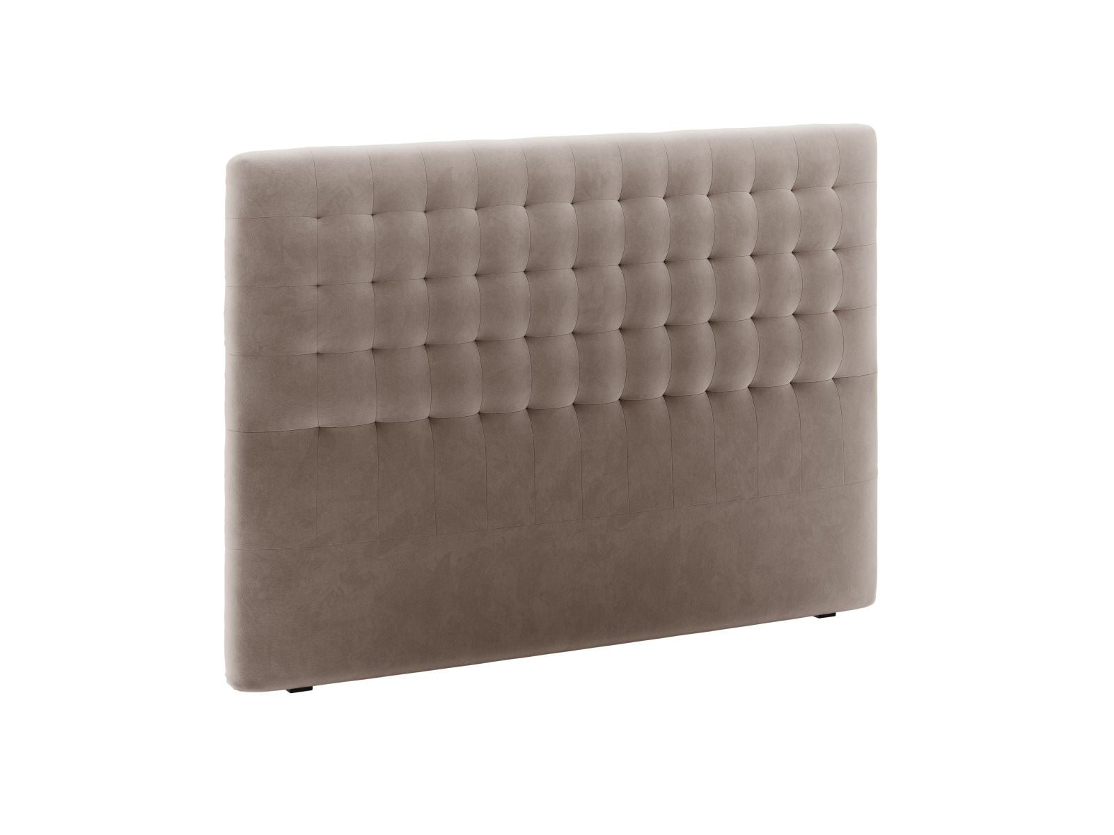 Elegantes Kopfteil Nova 180cm in warmem Grau, ideal für stilvolle Schlafzimmergestaltung. Hochwertige Verarbeitung von Micadoni.