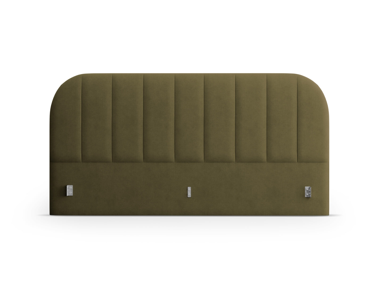 Elegantes Kopfteil Billy in sanftem Grün, ideal für zeitgemäße Schlafzimmergestaltung. Hochwertige Verarbeitung und modernes Design von Micadoni.