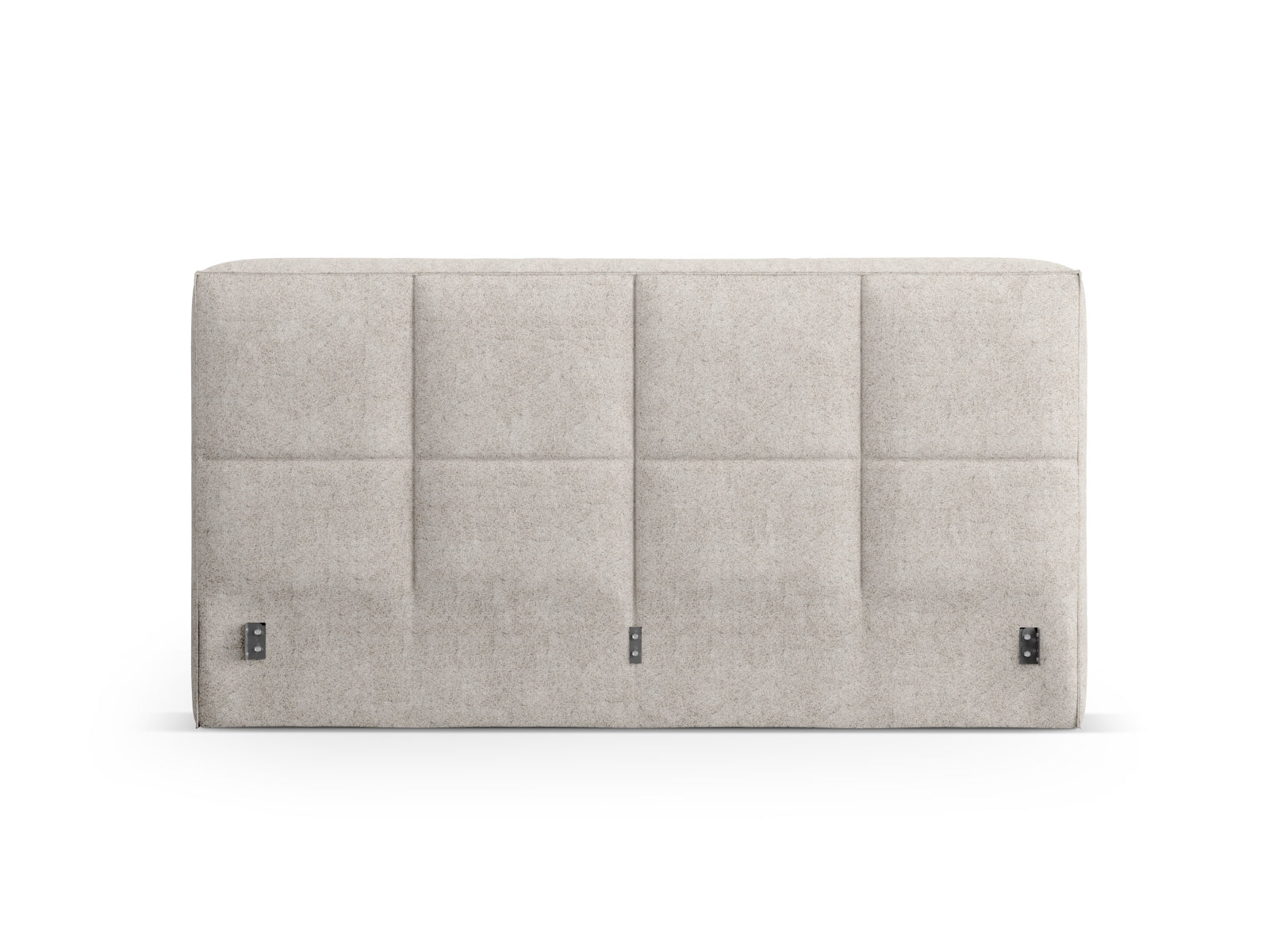 Stilvolles Kopfteil Darren in zartem Beige, perfekt für moderne Schlafzimmer. Hochwertige Materialien und elegantes Design von Micadoni.