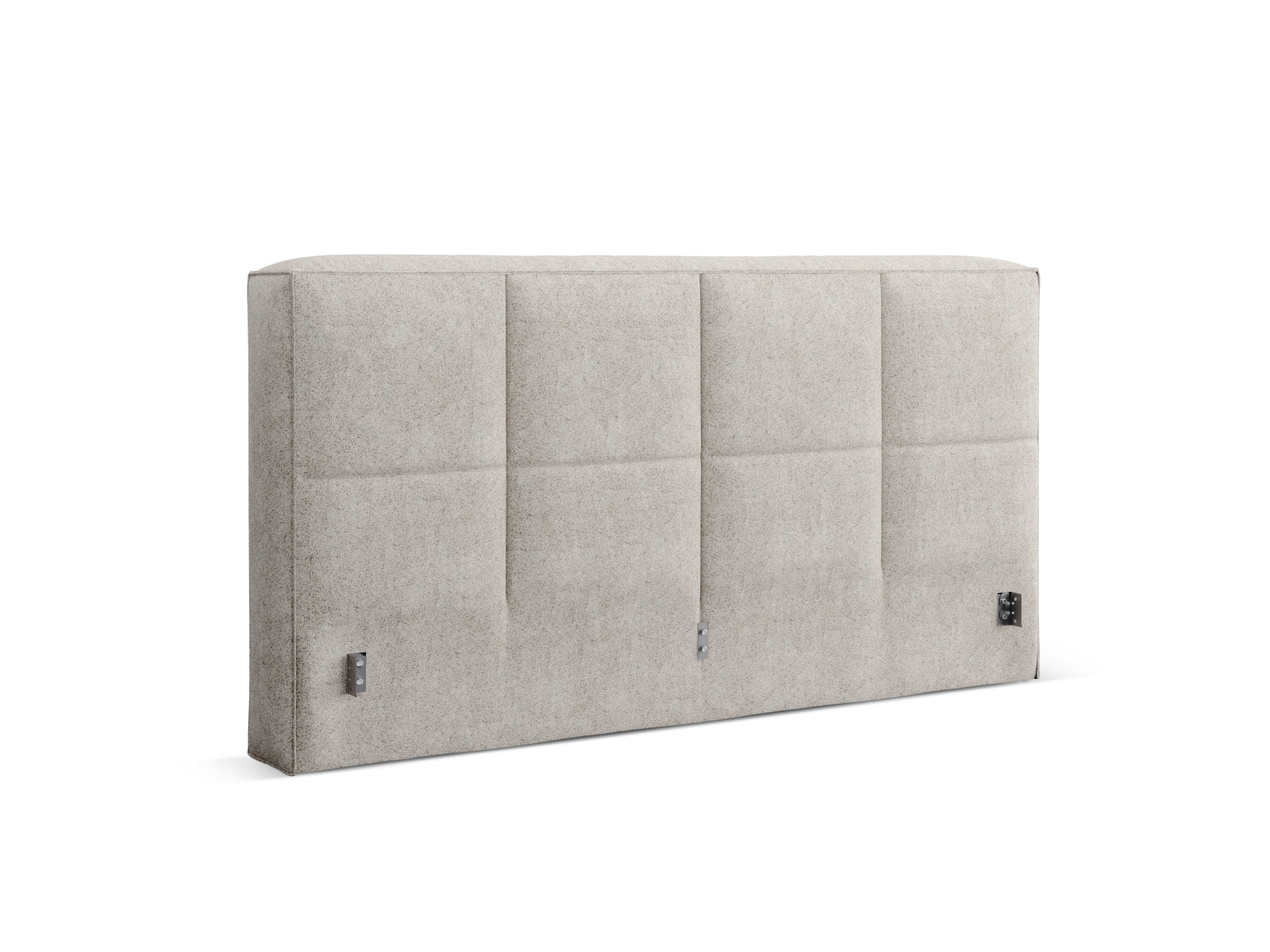 Stilvolles Kopfteil Darren in zartem Beige, perfekt für moderne Schlafzimmer. Hochwertige Materialien und elegantes Design von Micadoni.