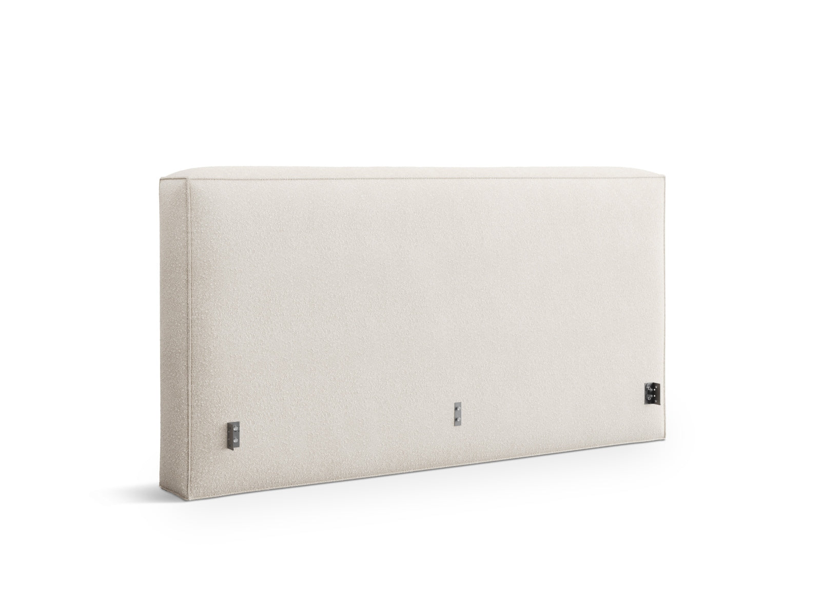 Stilvolles Kopfteil "Olivia Boucle" in warmem Beige, perfekt für moderne Schlafzimmer. Hochwertige Materialien und elegantes Design vereinen sich hier.
