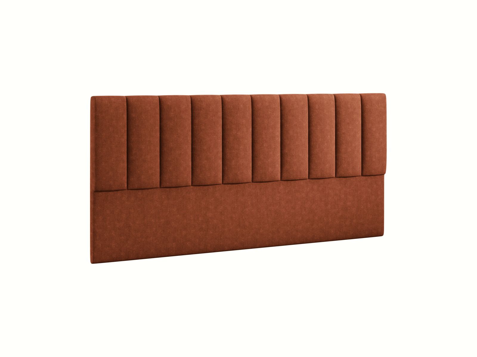 Elegantes Kopfteil Marl in 200 cm Breite, stilvoll in Brick-Liberty, ideal für moderne Schlafzimmergestaltung.