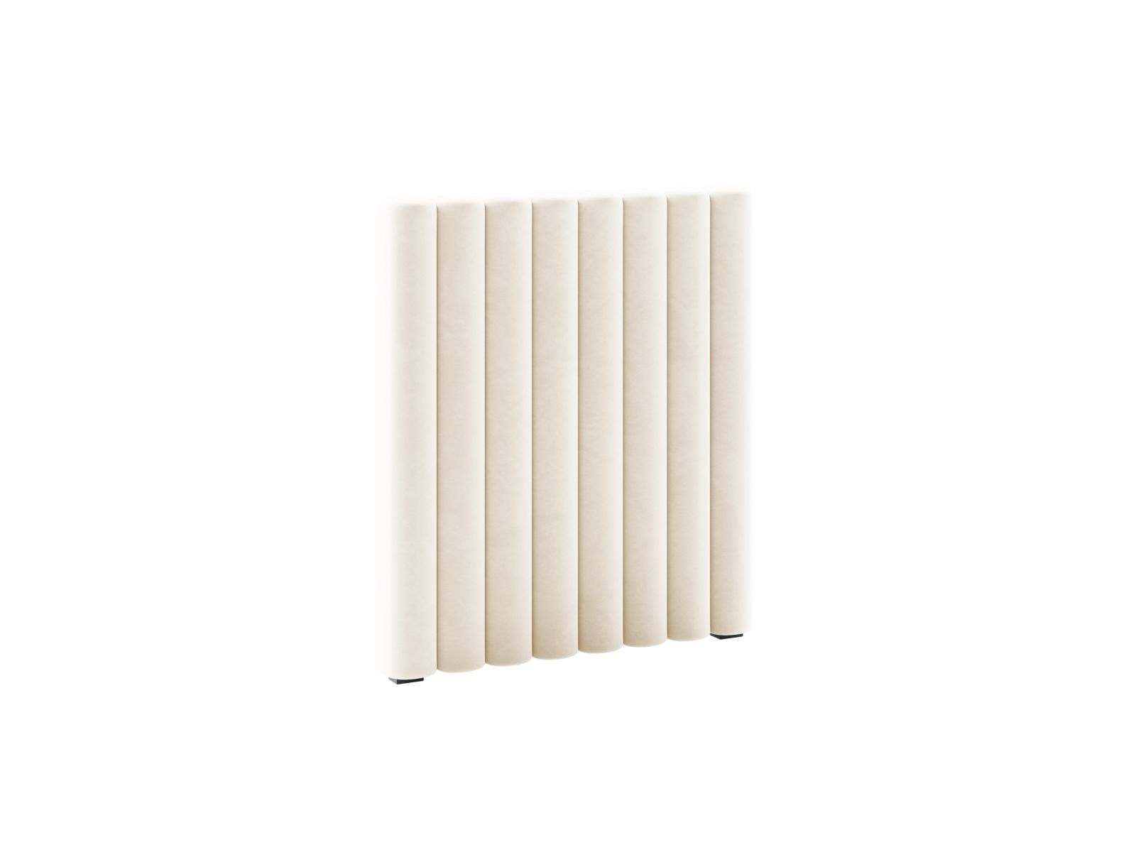 Elegantes Kopfteil Mistero in sanftem Beige, ideal für stilvolle Schlafzimmergestaltung. Hochwertige Verarbeitung von Micadoni.