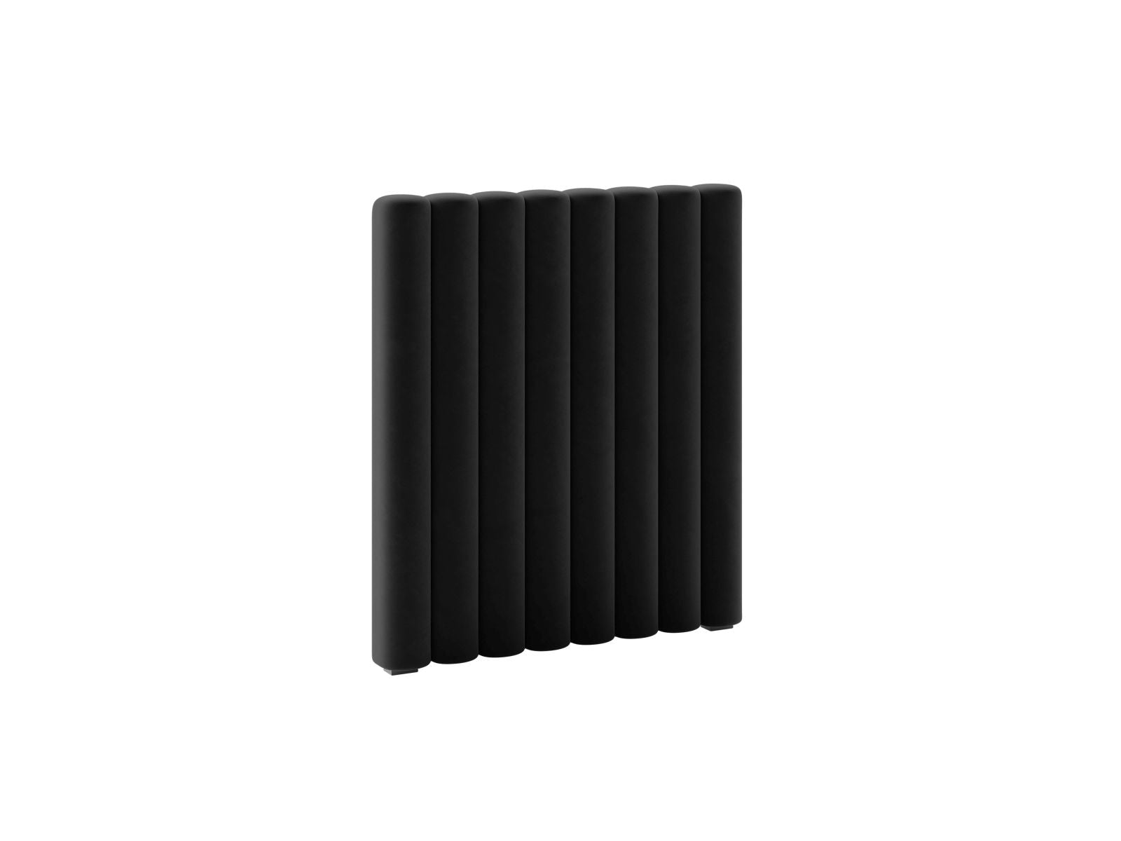 Elegantes Kopfteil Mistero 80cm in stilvollem Schwarz, ideal für moderne Schlafzimmer, erhältlich bei KAQTU Design AG.