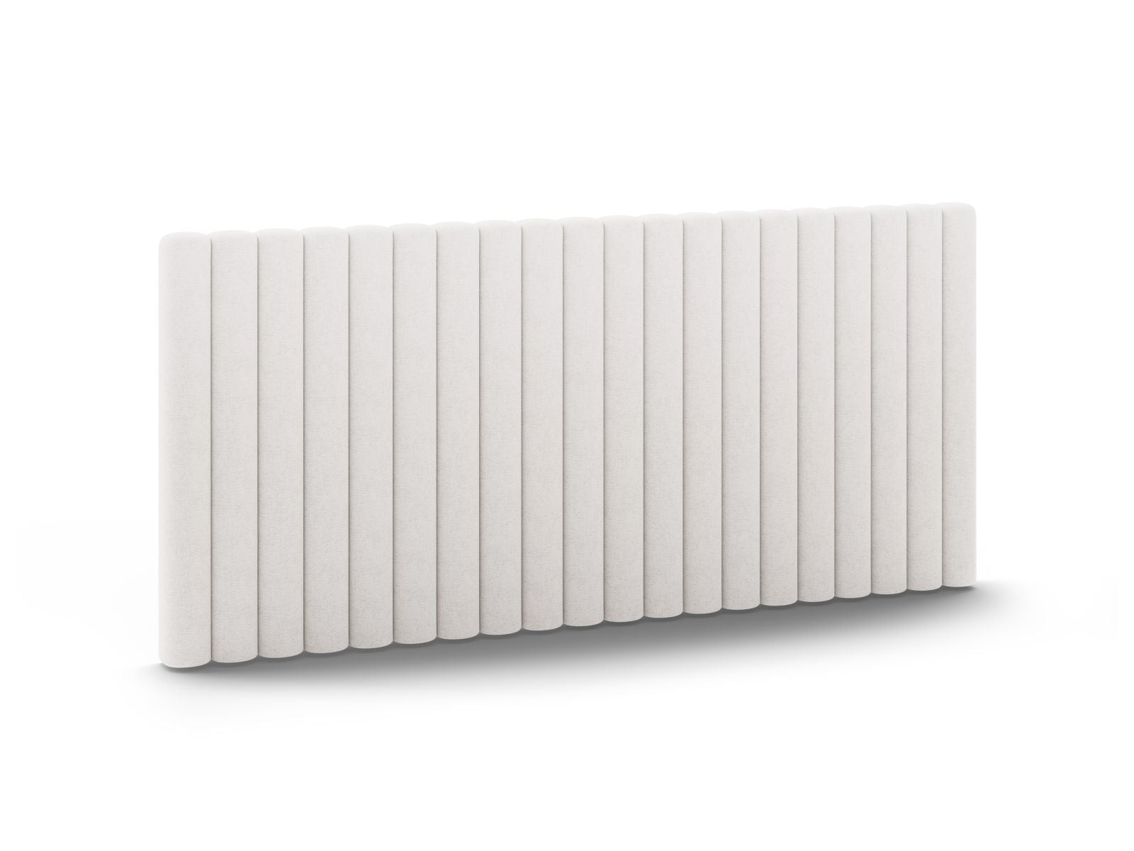 Elegantes Kopfteil Mistero in sanftem Light Beige, ideal für stilvolle Schlafzimmergestaltung. Hochwertige Verarbeitung von Micadoni.
