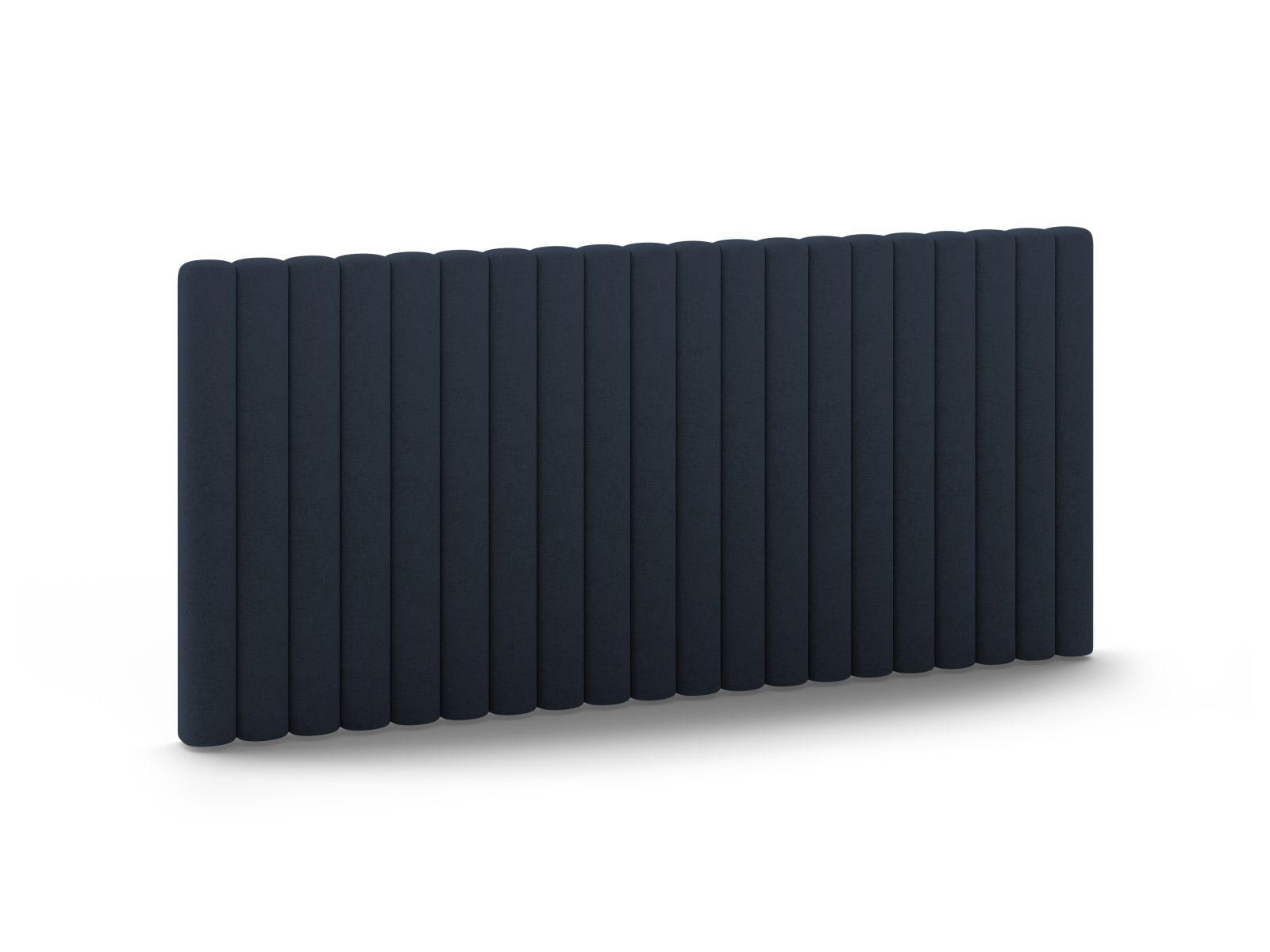 Elegantes Kopfteil Mistero in Royal Blue, 200 cm breit, ideal für stilvolle Schlafzimmergestaltung von Micadoni.