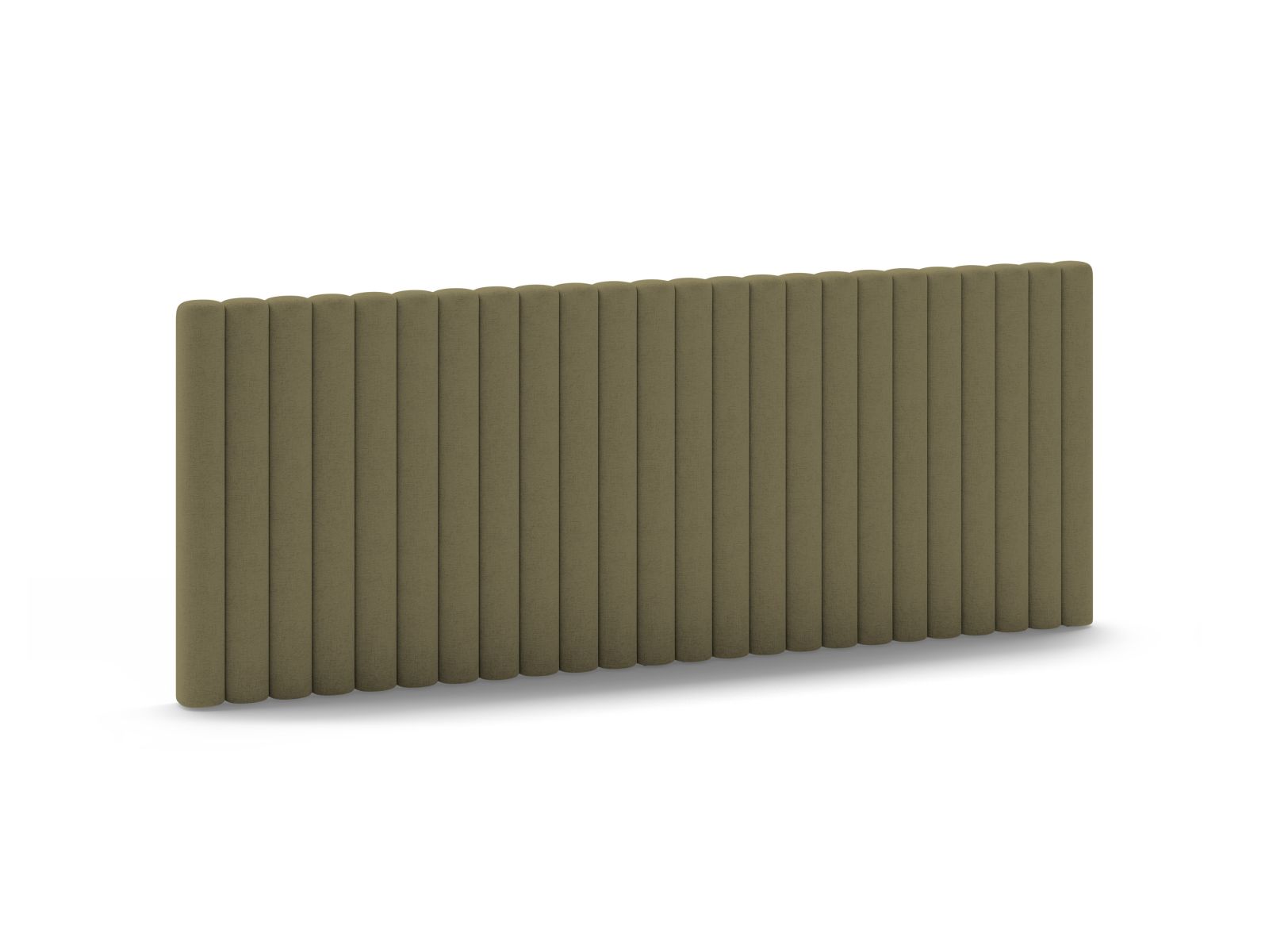 Elegantes Kopfteil Mistero in 240 cm Breite, stilvolles Design in Green-Moly, ideal für moderne Schlafzimmer, erhältlich bei KAQTU.