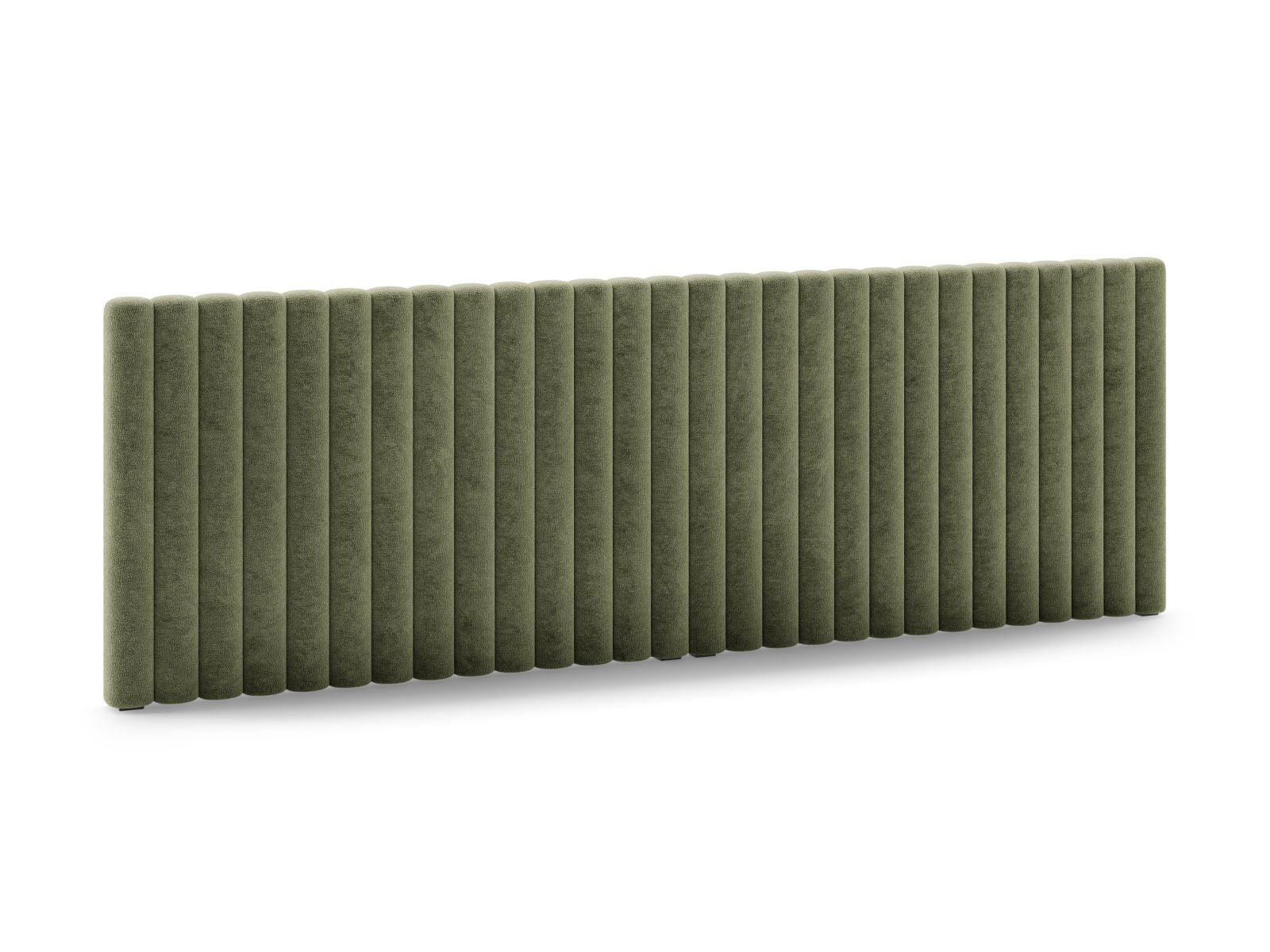 Elegantes Kopfteil Mistero in sanftem Grün, 280 cm breit, ideal für stilvolle Schlafzimmergestaltung von Micadoni.