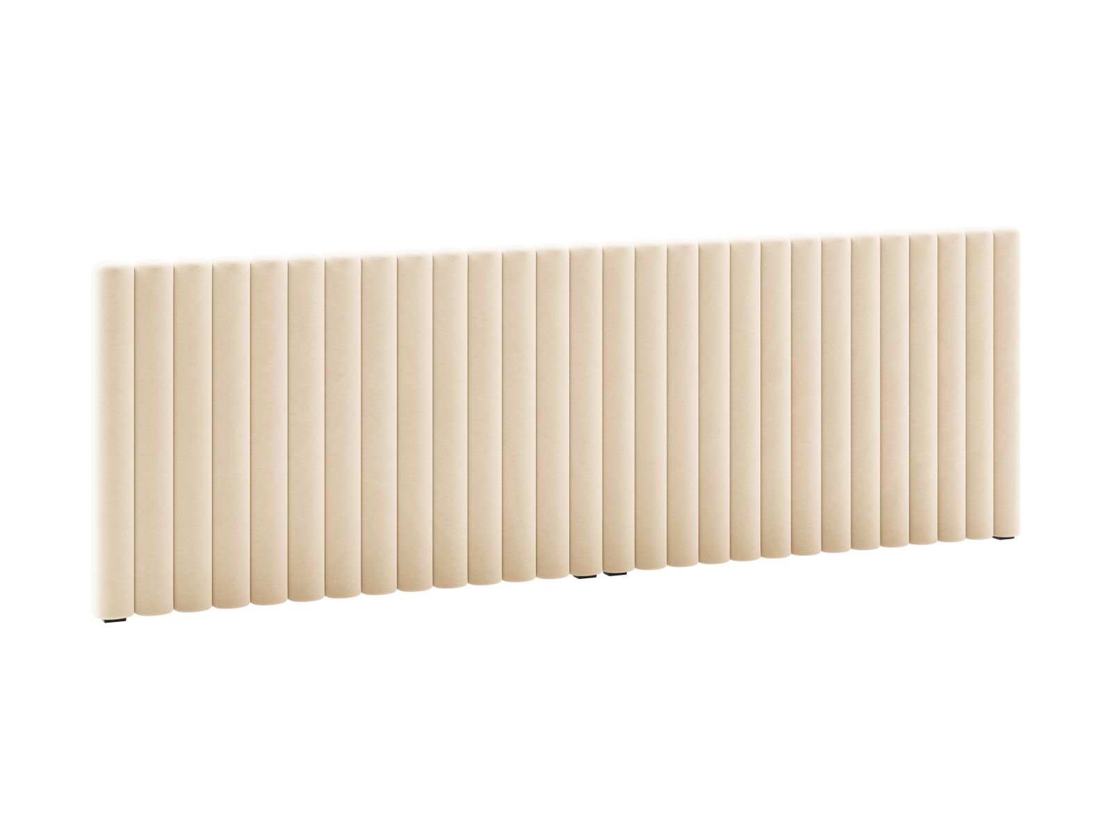Elegantes Kopfteil Mistero in sanftem Nude-Ton, ideal für stilvolle Schlafzimmergestaltung, erhältlich bei KAQTU Design AG.