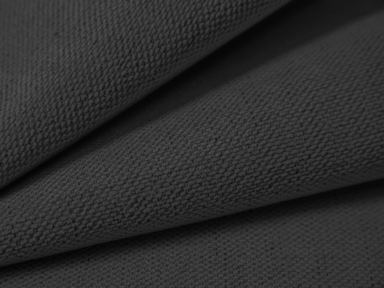 Modernes 3-Sitzer Ecksofa Victor in stilvollem Dunkelgrau, ideal für entspannte Abende und als Schlafgelegenheit mit praktischem Stauraum.