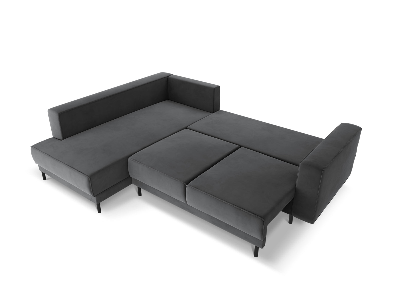 Entdecken Sie das stilvolle Caro Velour Ecksofa von Micadoni – ein 5-Sitzer mit Schlaffunktion, ideal für gemütliche Abende und moderne Wohnkonzepte.