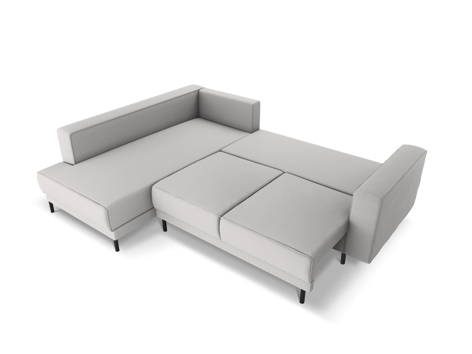 Entdecken Sie das stilvolle Caro Ecksofa von Micadoni – ein 5-Sitzer mit praktischer Schlaffunktion links, ideal für gemütliche Abende und Übernachtungsgäste.