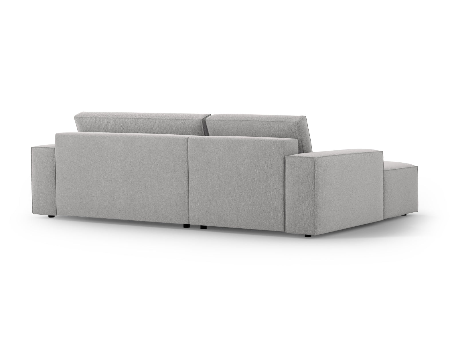 Entdecken Sie das Jodie Ecksofa links von Micadoni – ein stilvolles 3-Sitzer Sofa mit cleverer Schlaffunktion und Stauraumbox für mehr Komfort und Ordnung.