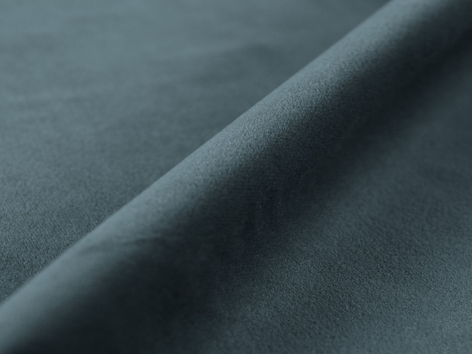 Modernes 3-Sitzer Ecksofa Victor in Blau, ideal für Wohnzimmer, mit praktischer Schlaffunktion und integriertem Stauraum.