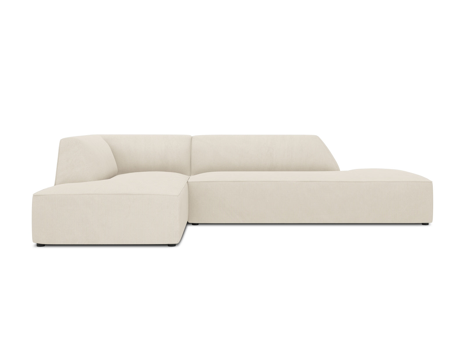 Ruby Modulares Ecksofa links 4 Sitzer in Light Beige-Scala präsentiert im Onlineshop von KAQTU Design AG. Ecksofa links ist von Micadoni