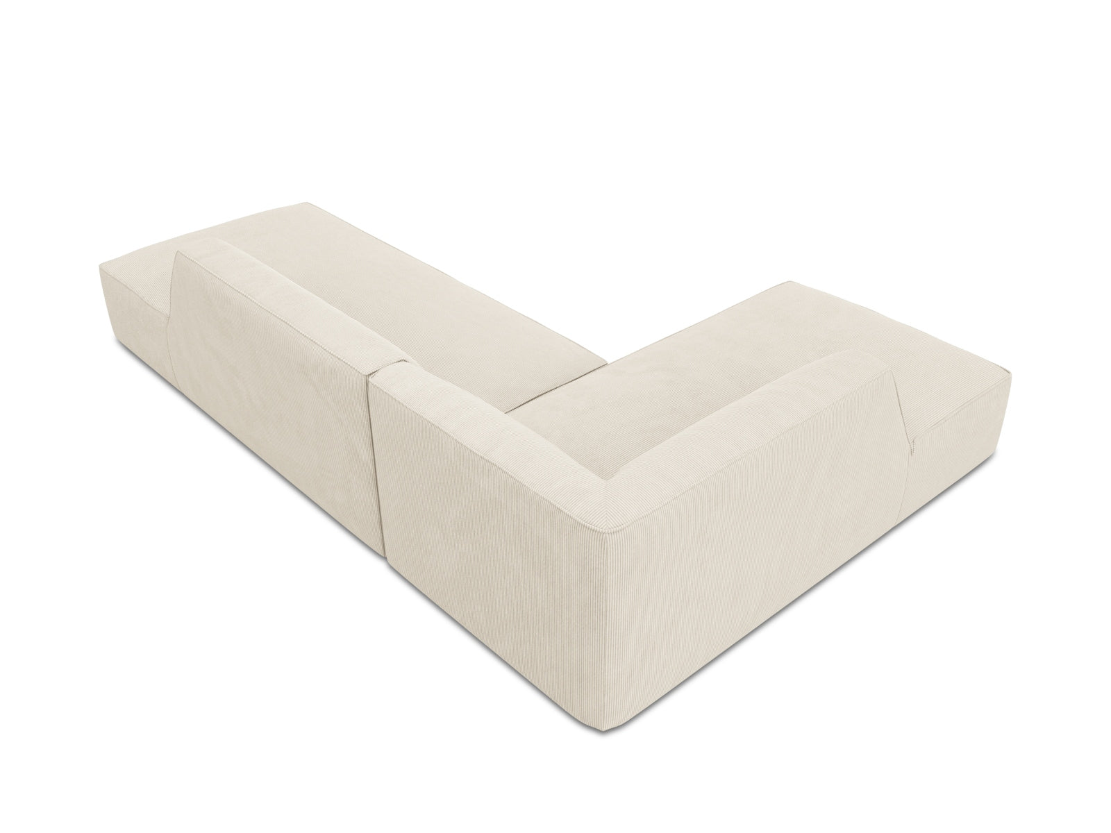 Ruby Modulares Ecksofa links 4 Sitzer in Light Beige-Scala präsentiert im Onlineshop von KAQTU Design AG. Ecksofa links ist von Micadoni