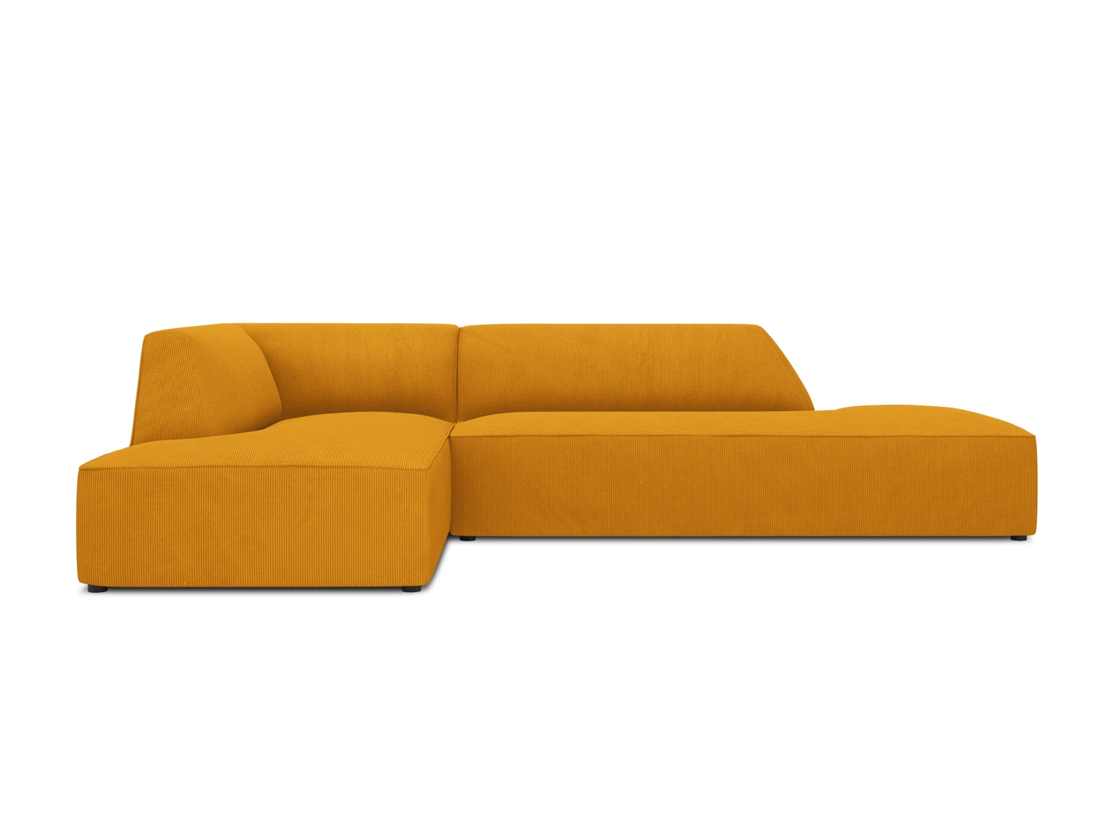 Ruby Modulares Ecksofa links 4 Sitzer in Yellow-Scala präsentiert im Onlineshop von KAQTU Design AG. Ecksofa links ist von Micadoni