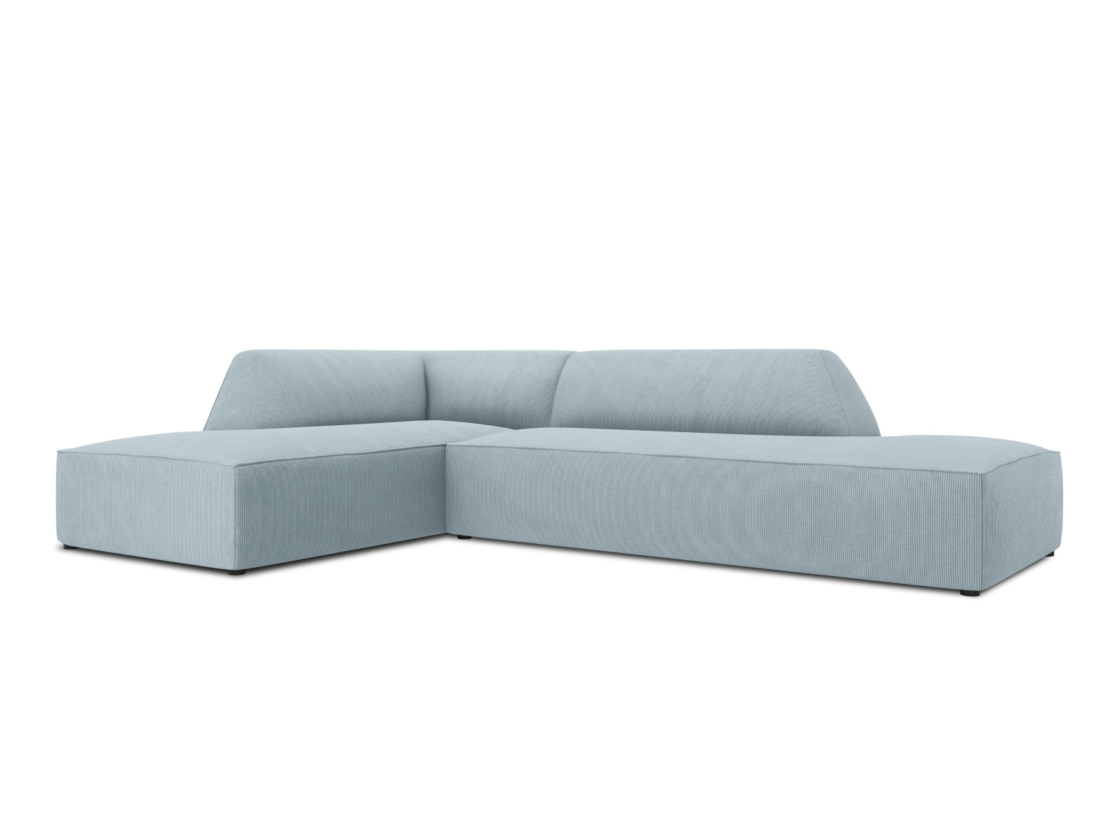 Ruby Modulares Ecksofa links 4 Sitzer in Light Blue-Scala präsentiert im Onlineshop von KAQTU Design AG. Ecksofa links ist von Micadoni