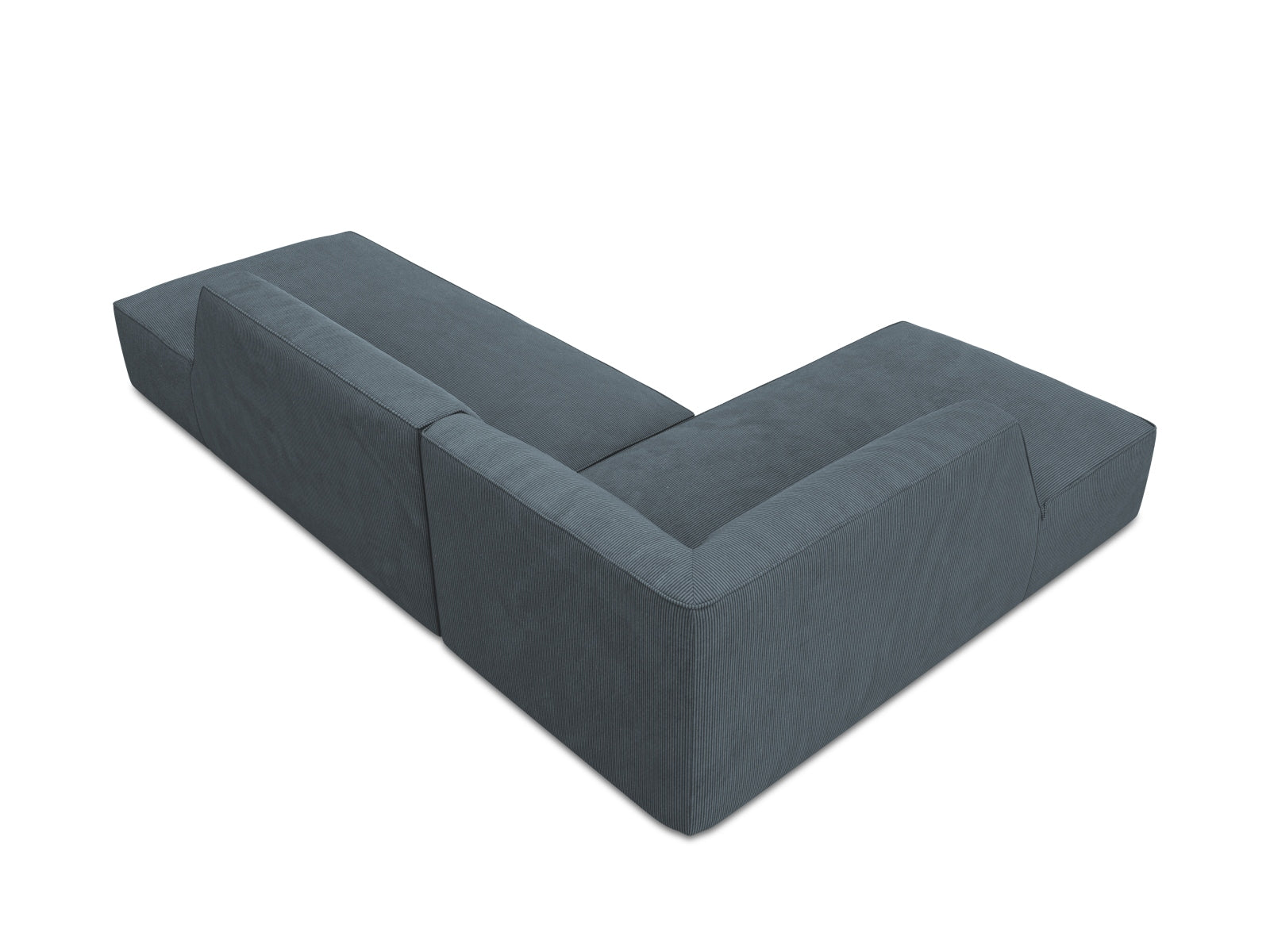 Ruby Modulares Ecksofa links 4 Sitzer in Blue-Scala präsentiert im Onlineshop von KAQTU Design AG. Ecksofa links ist von Micadoni