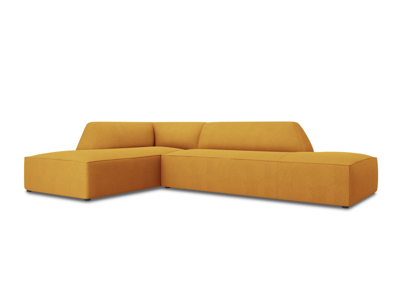 Ruby Modulares Ecksofa links 4 Sitzer in Yellow-Ottawa präsentiert im Onlineshop von KAQTU Design AG. Ecksofa links ist von Micadoni