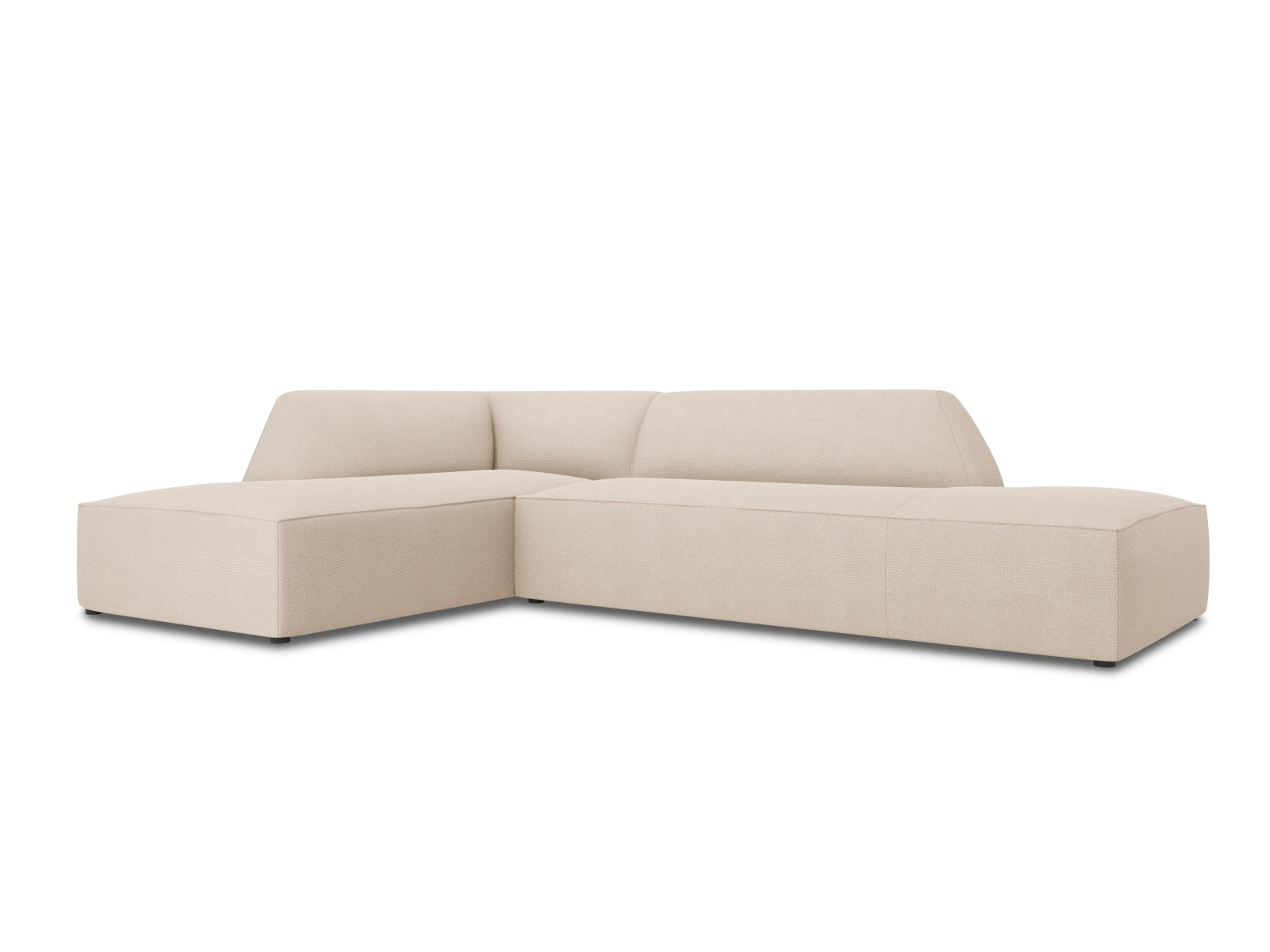 Ruby Modulares Ecksofa links 4 Sitzer in Beige-Ottawa präsentiert im Onlineshop von KAQTU Design AG. Ecksofa links ist von Micadoni
