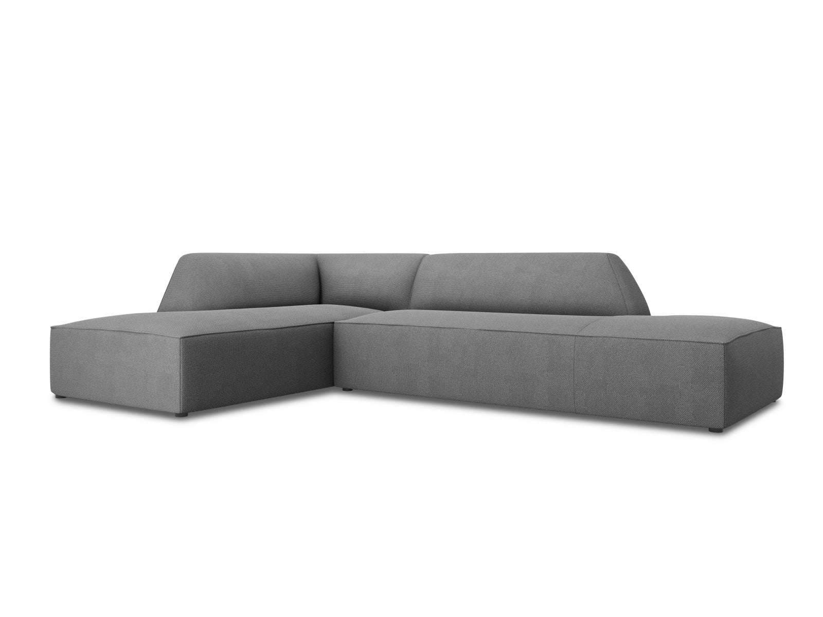 Ruby Modulares Ecksofa links 4 Sitzer in Grey-Ottawa präsentiert im Onlineshop von KAQTU Design AG. Ecksofa links ist von Micadoni