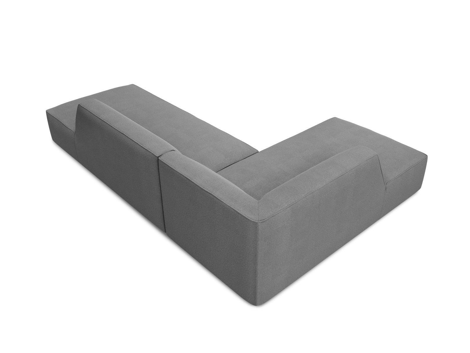 Ruby Modulares Ecksofa links 4 Sitzer in Grey-Ottawa präsentiert im Onlineshop von KAQTU Design AG. Ecksofa links ist von Micadoni
