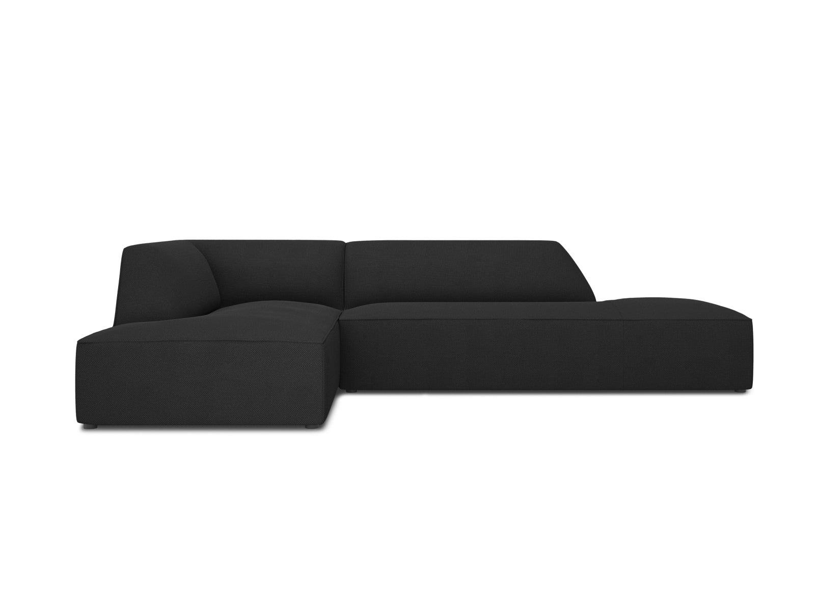 Ruby Modulares Ecksofa links 4 Sitzer in Black-Ottawa präsentiert im Onlineshop von KAQTU Design AG. Ecksofa links ist von Micadoni