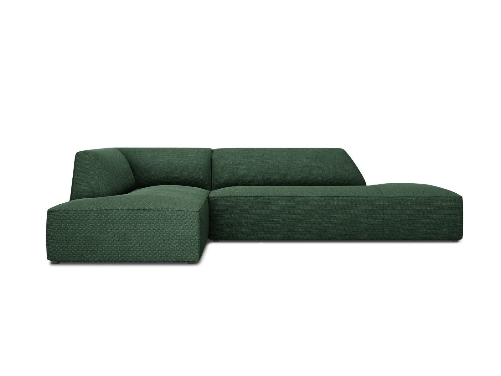 Ruby Modulares Ecksofa links 4 Sitzer in Green-Ottawa präsentiert im Onlineshop von KAQTU Design AG. Ecksofa links ist von Micadoni