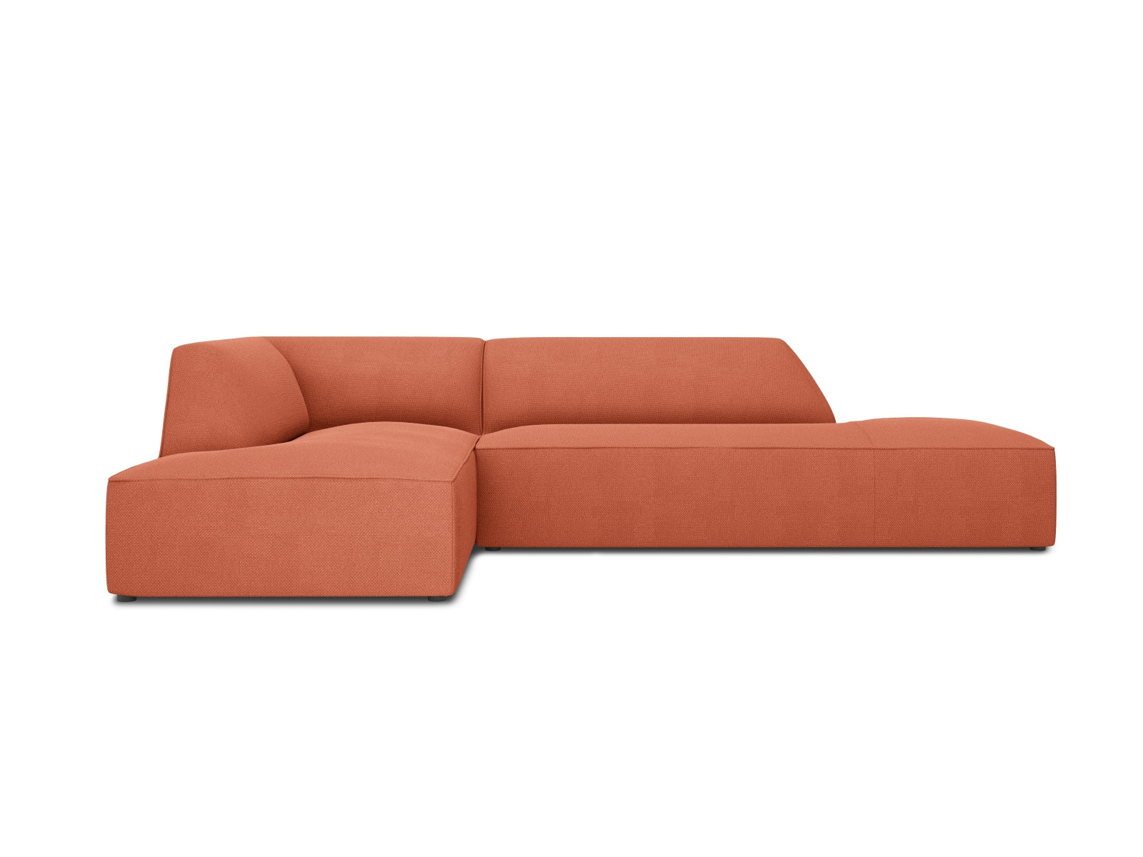 Ruby Modulares Ecksofa links 4 Sitzer in Coral-Ottawa präsentiert im Onlineshop von KAQTU Design AG. Ecksofa links ist von Micadoni