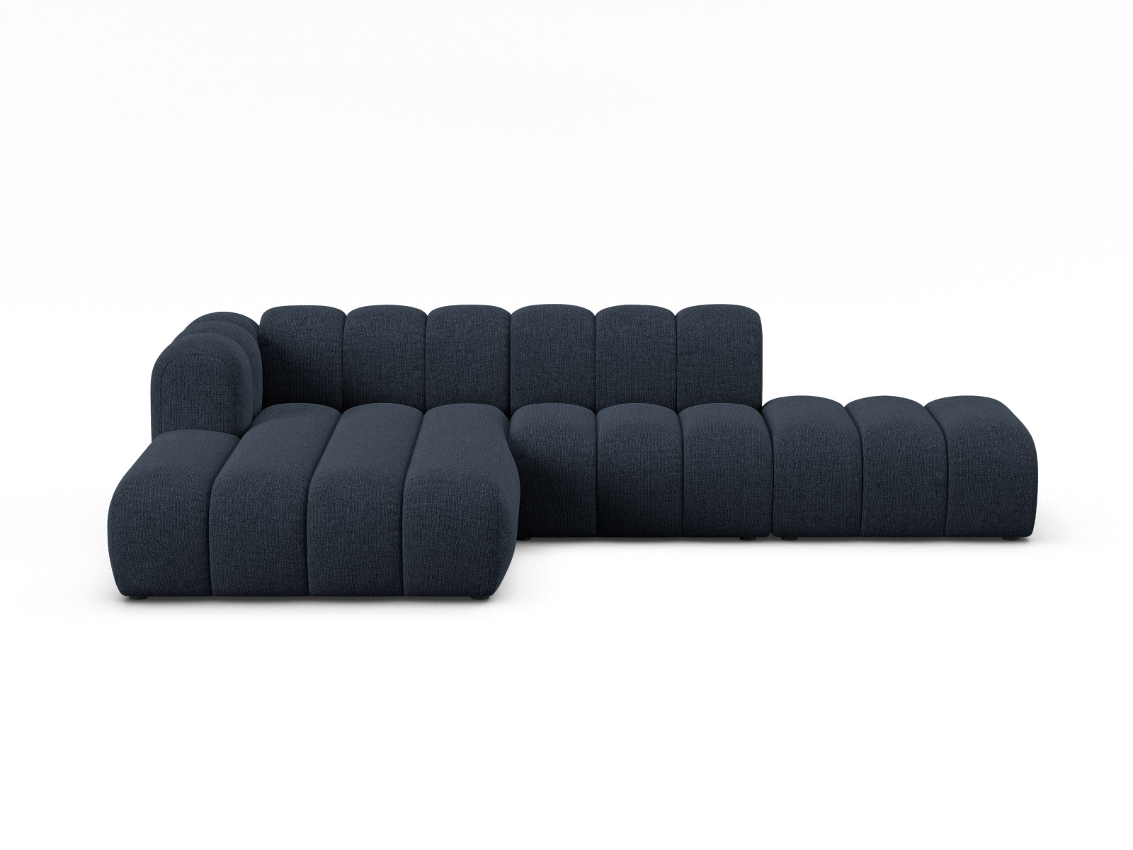 Lupine Modular Open Ecksofa 5 Sitzer in Navy Blue-Eden präsentiert im Onlineshop von KAQTU Design AG. L-Sofa links ist von Micadoni