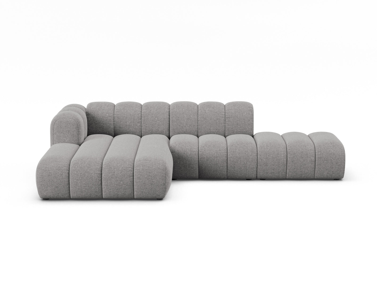 Lupine Modular Open Ecksofa 5 Sitzer in Light Grey-Eden präsentiert im Onlineshop von KAQTU Design AG. L-Sofa links ist von Micadoni