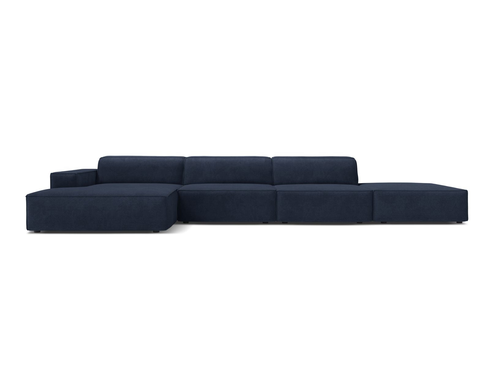 5-Sitzer Ecksofa links modular Jodie in Navy Blue-Liberty präsentiert im Onlineshop von KAQTU Design AG. Ecksofa links ist von Micadoni